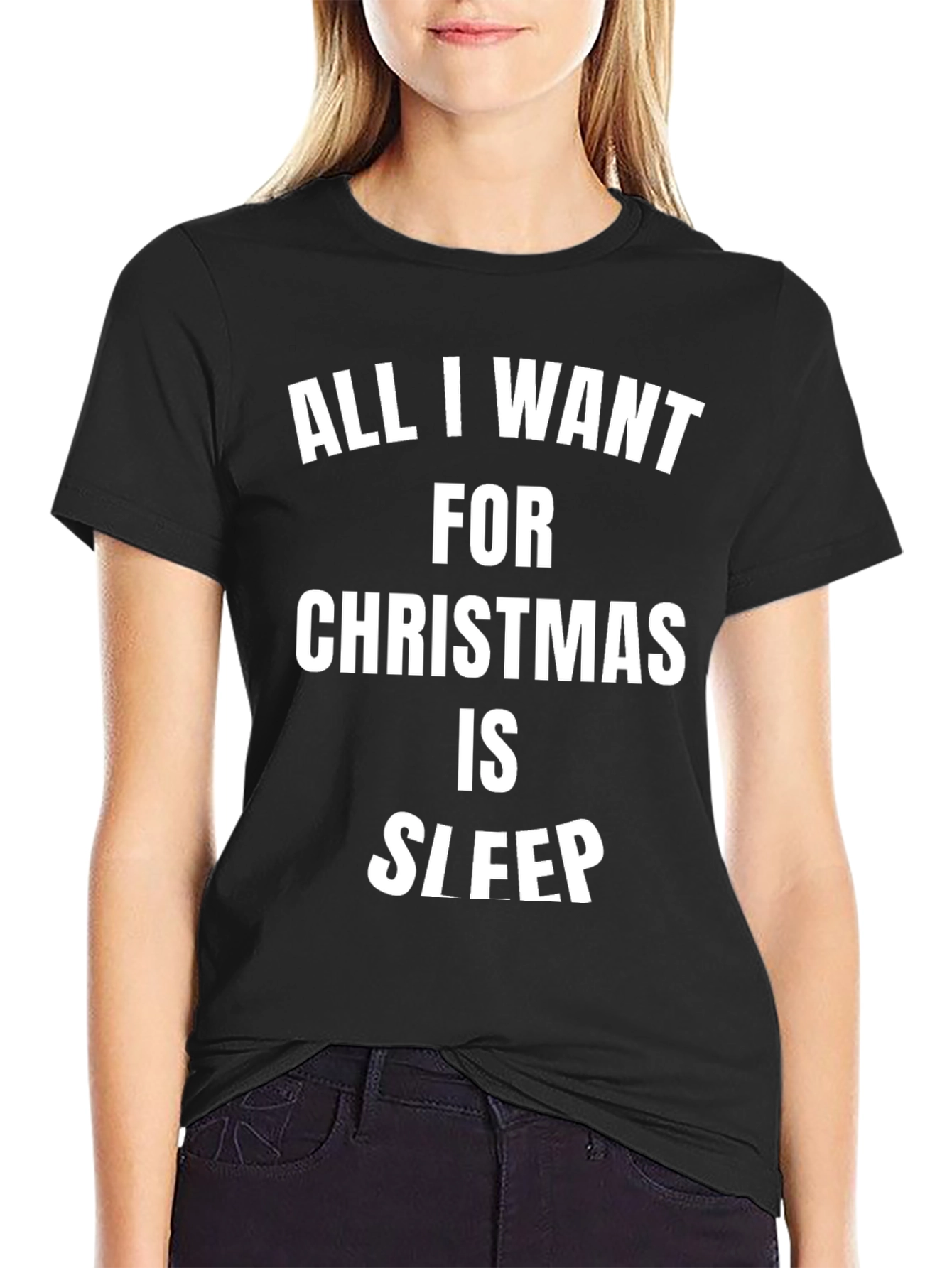 All I Want For Christmas Is Sleep T-Shirt