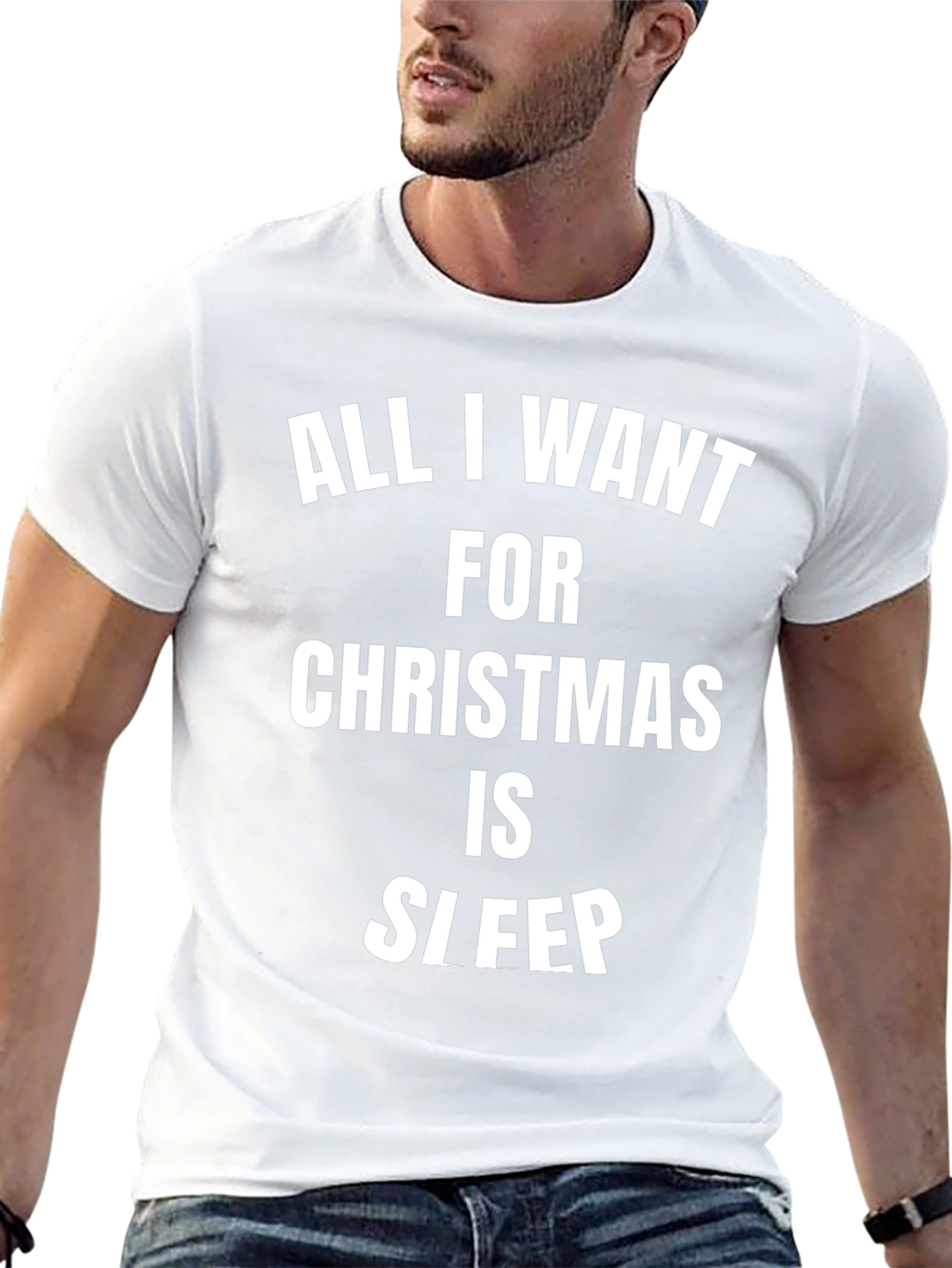 All I Want For Christmas Is Sleep T-Shirt