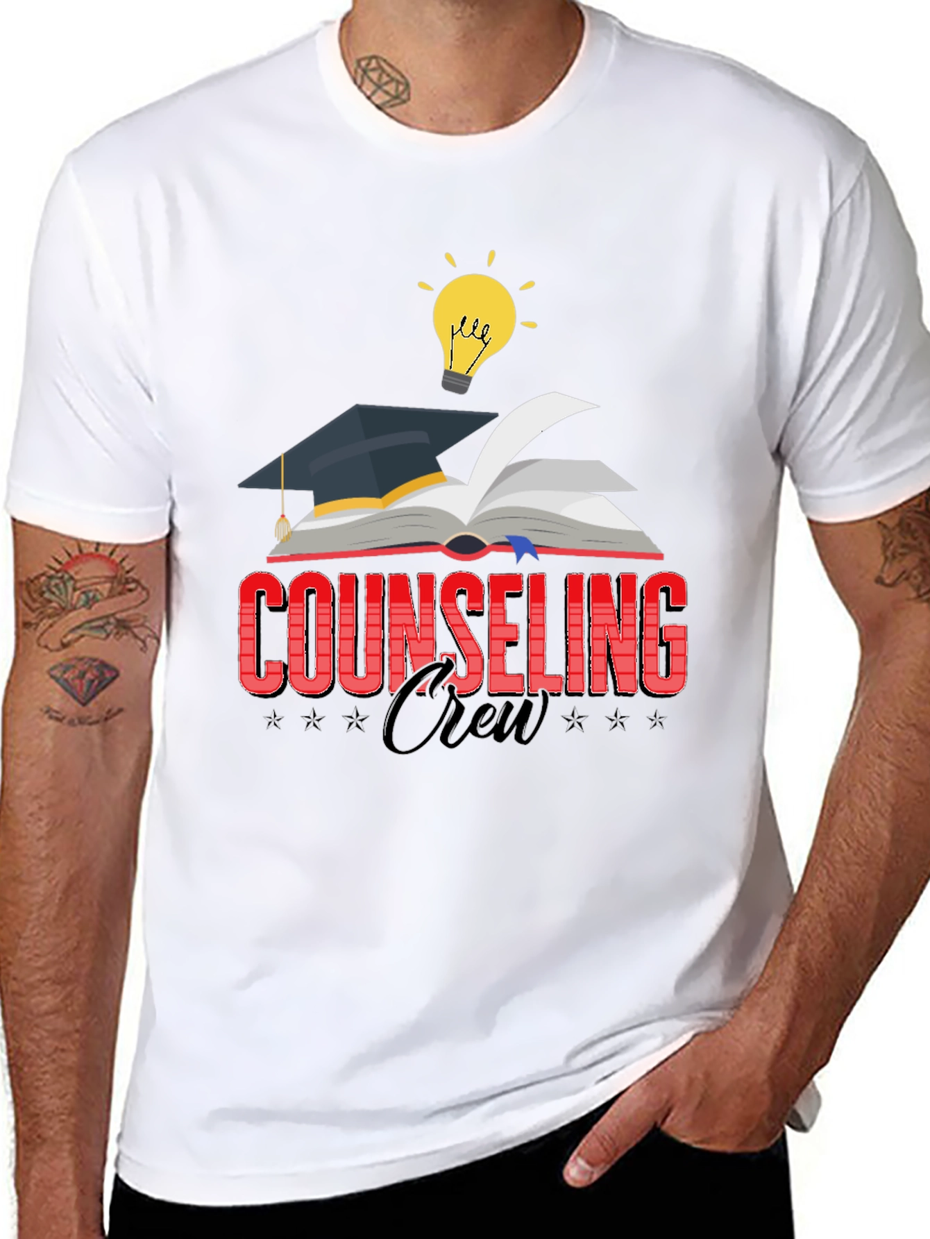 Counseling Crew T-Shirt - Idea & Graduation Design