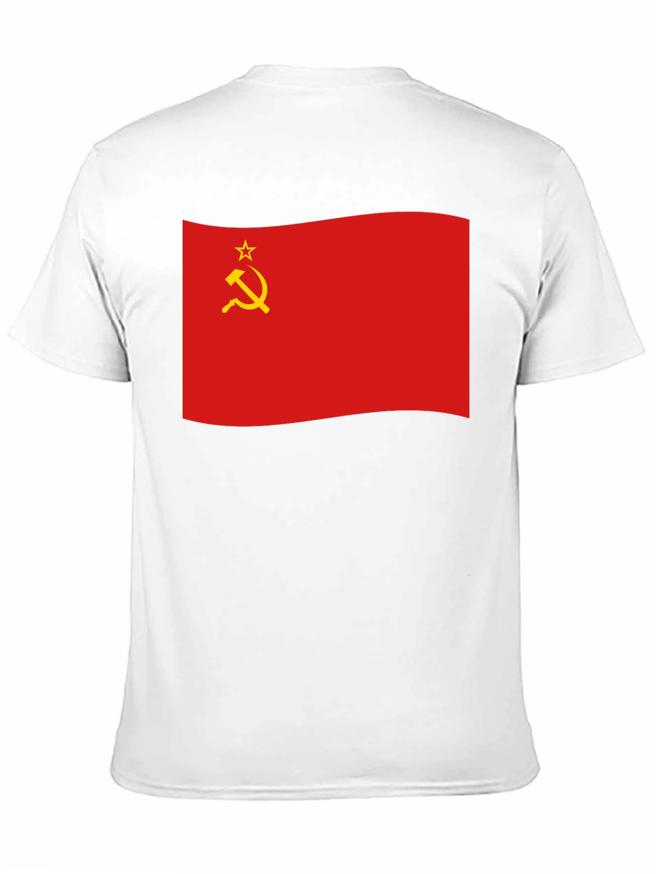 Soviet Union Flag Black T-Shirt