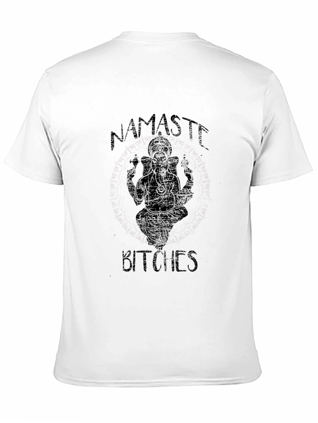 Namaste Bitches Black Graphic Tee