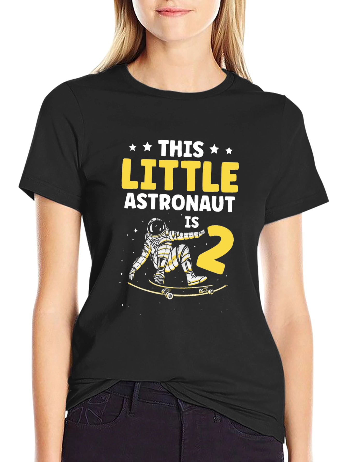 Little Astronaut 2nd Birthday T-Shirt
