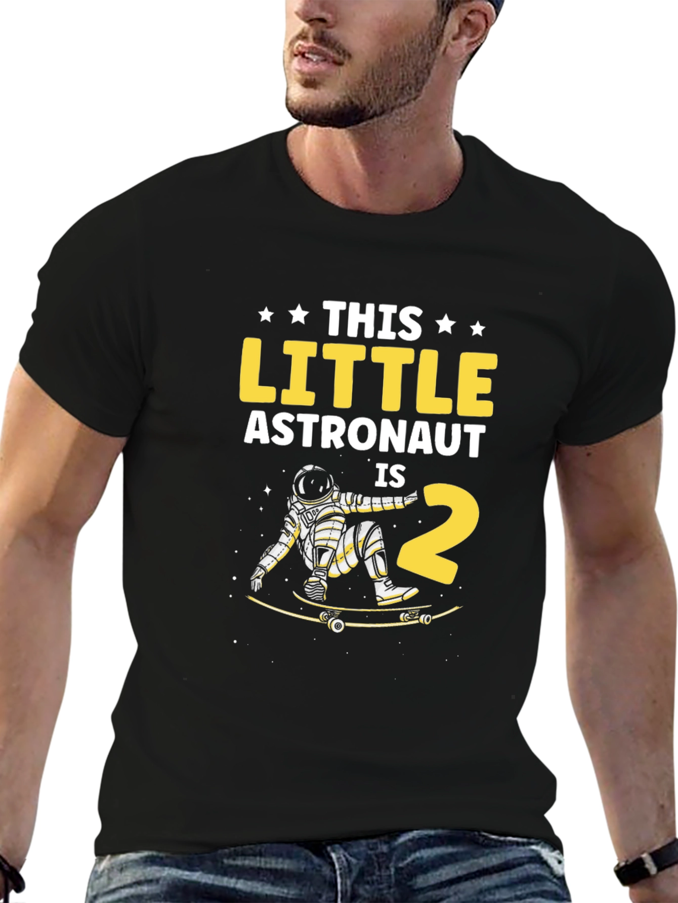 Little Astronaut 2nd Birthday T-Shirt