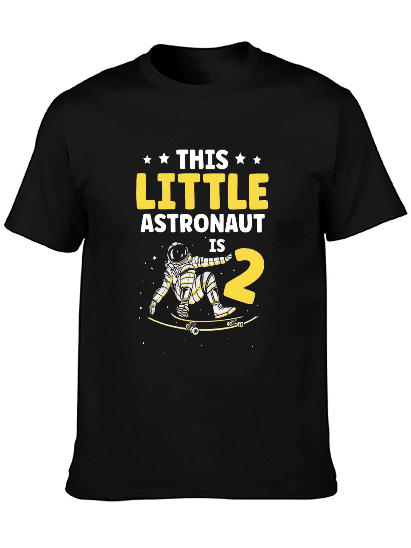 Little Astronaut 2nd Birthday T-Shirt