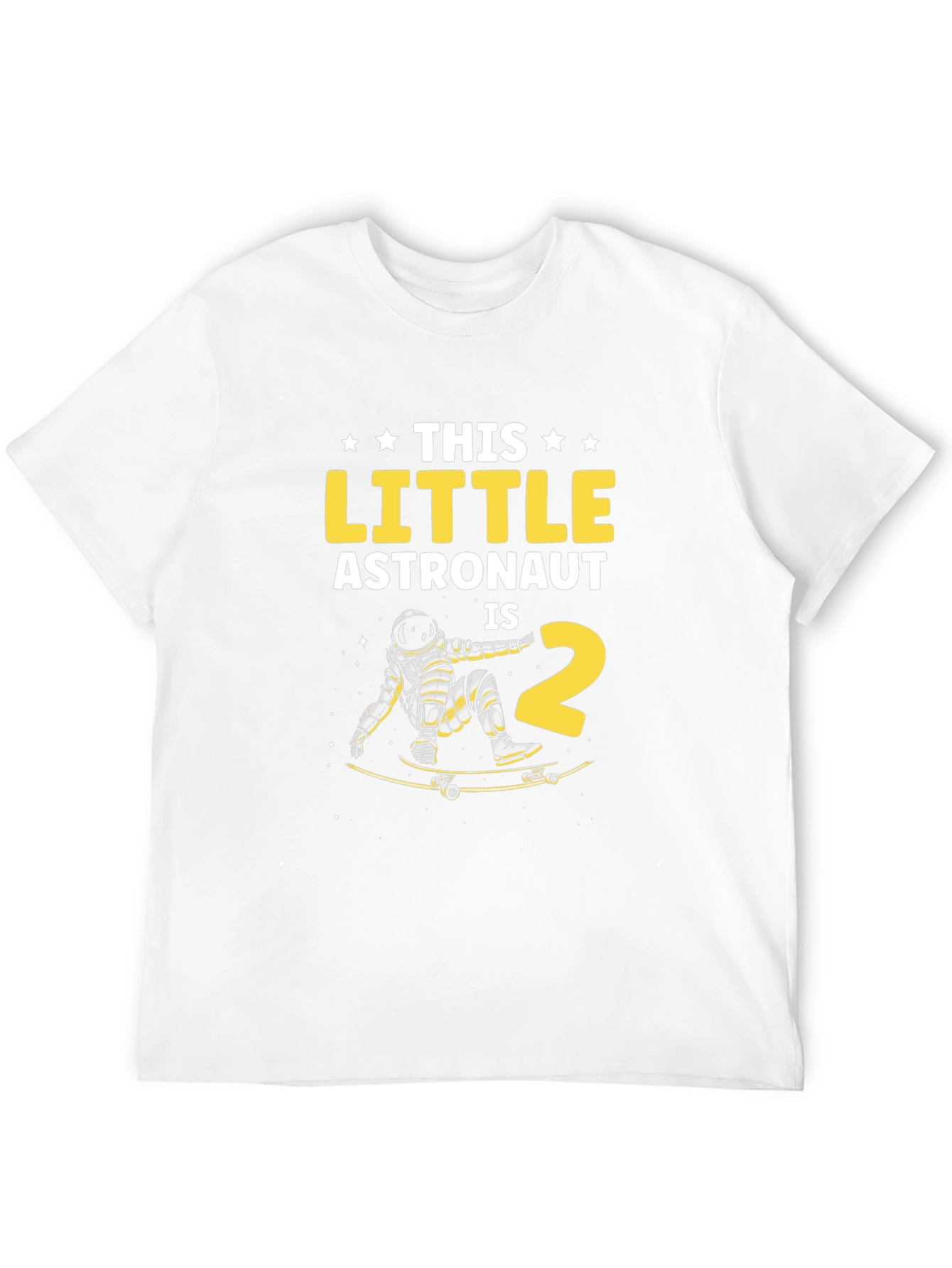 Little Astronaut 2nd Birthday T-Shirt