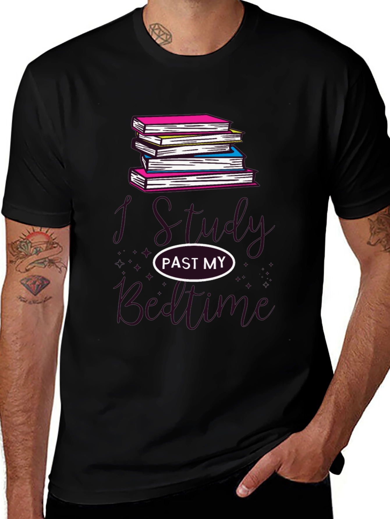 I Study Past My Bedtime T-Shirt