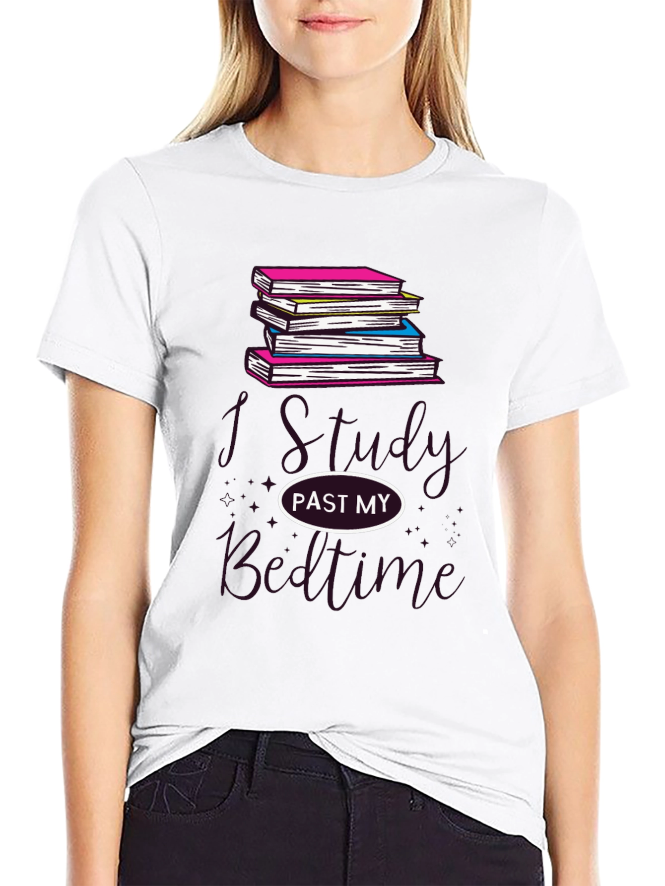 I Study Past My Bedtime T-Shirt
