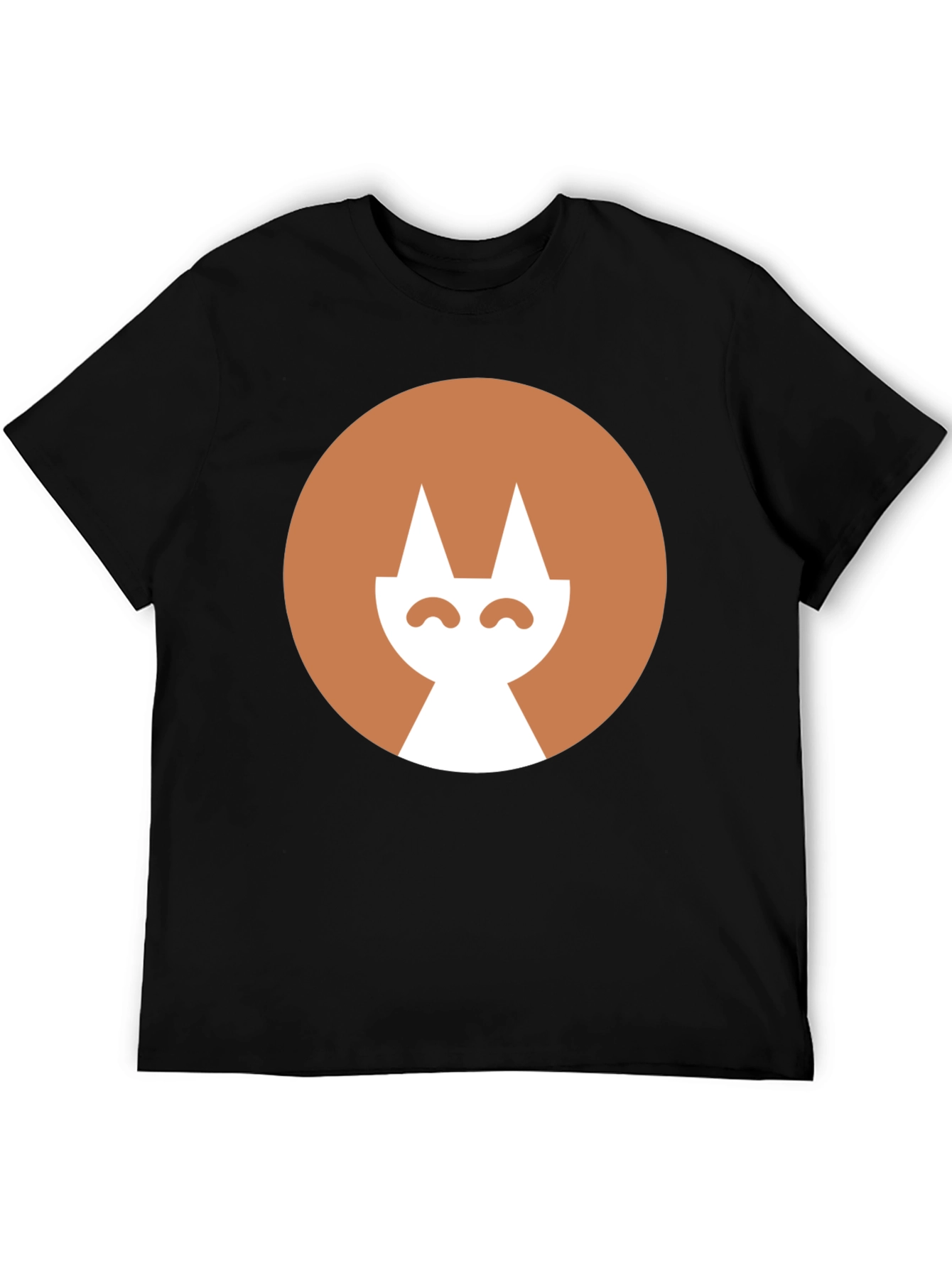 Minimalist Cat Graphic Tee - Casual Style