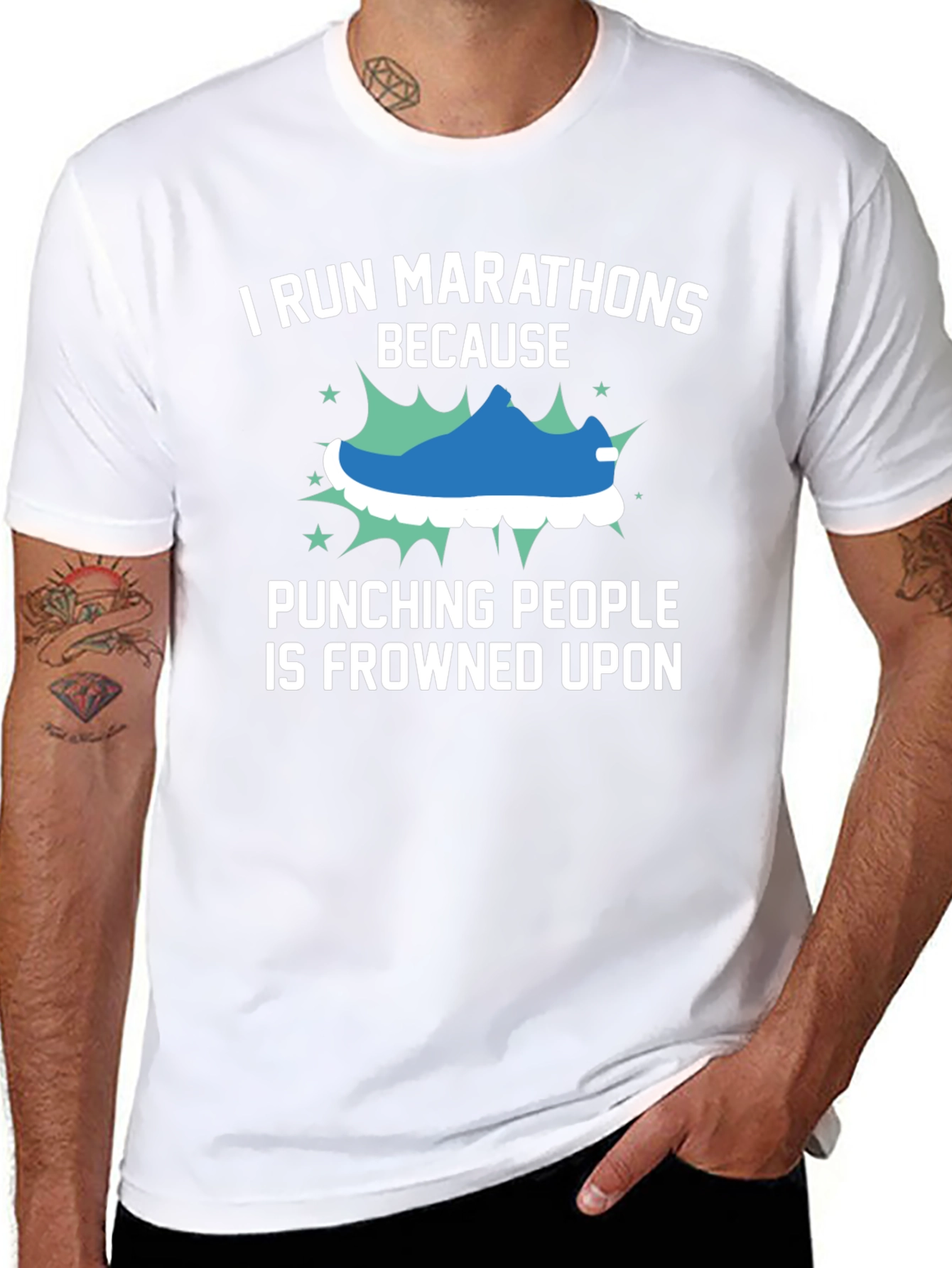 Funny Marathon Runner T-Shirt