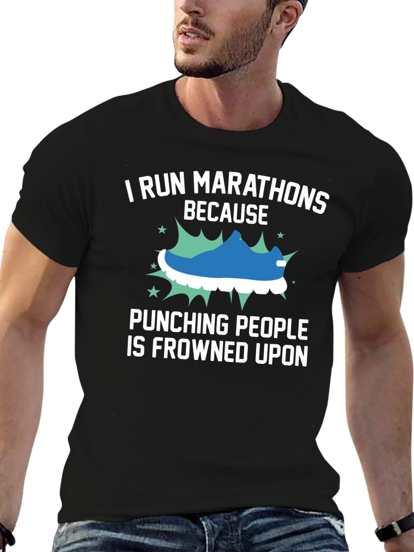 Funny Marathon Runner T-Shirt