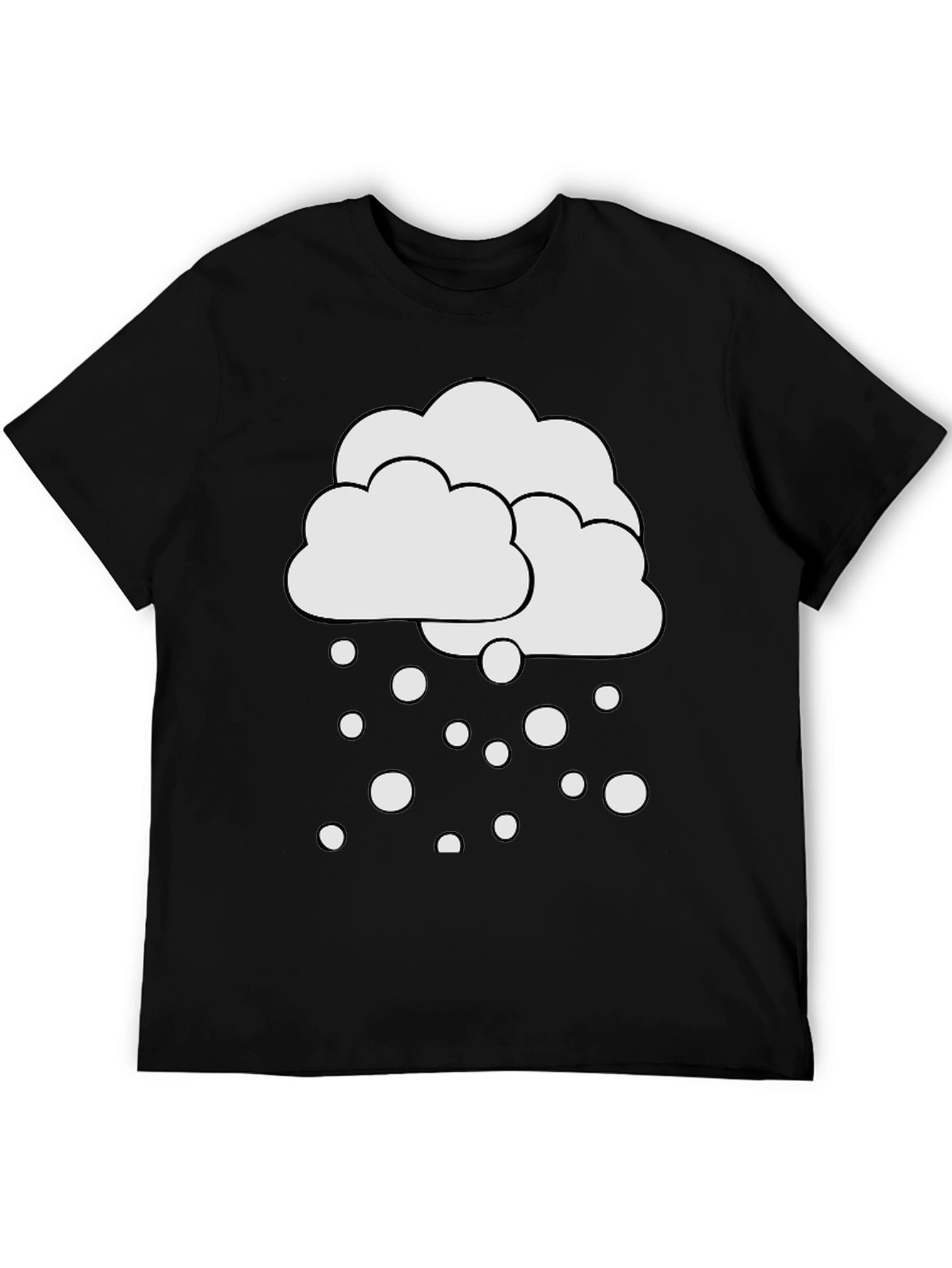 Snow Cloud Graphic Tee - Weather Inspired Design