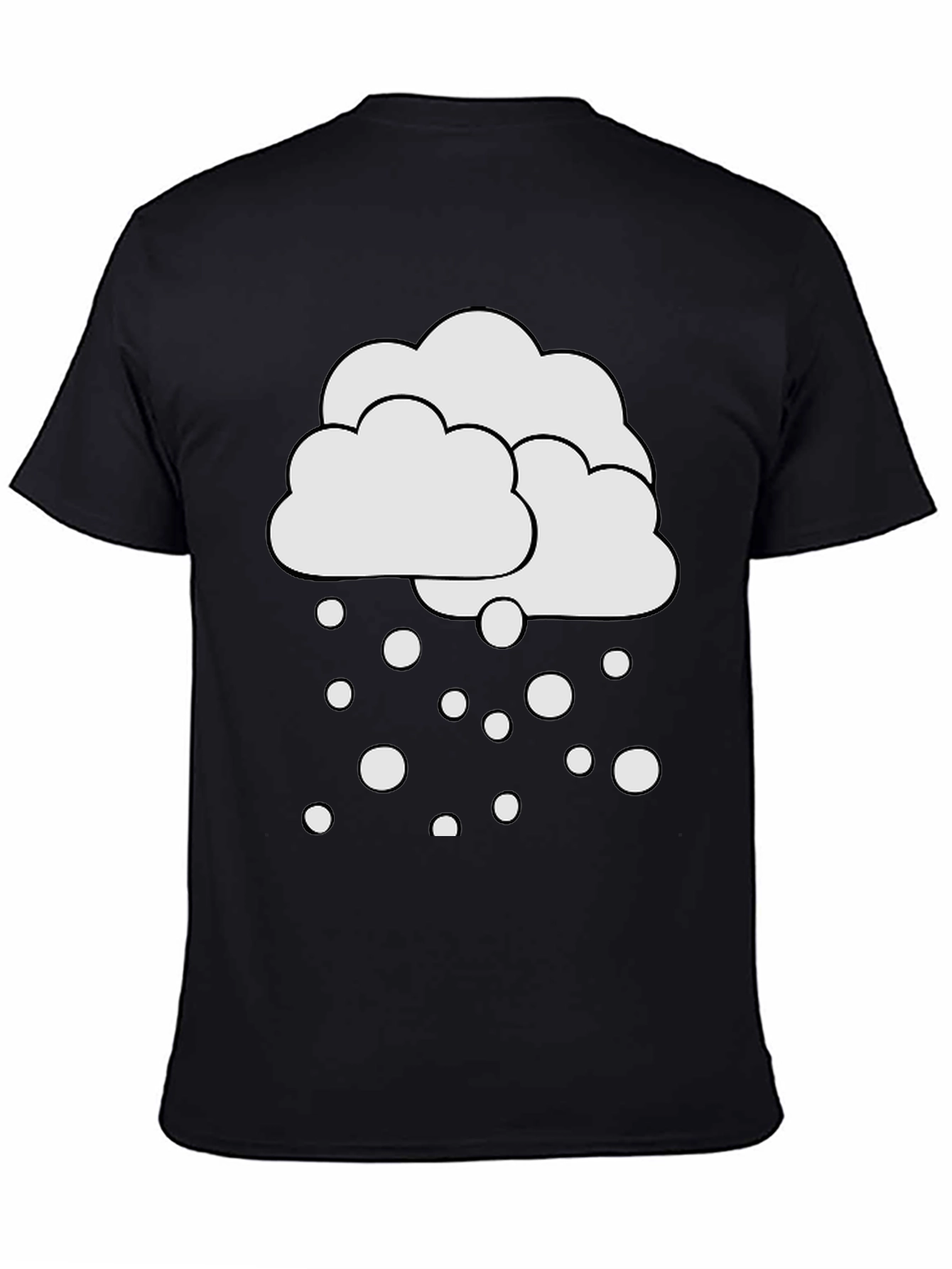 Snow Cloud Graphic Tee - Weather Inspired Design