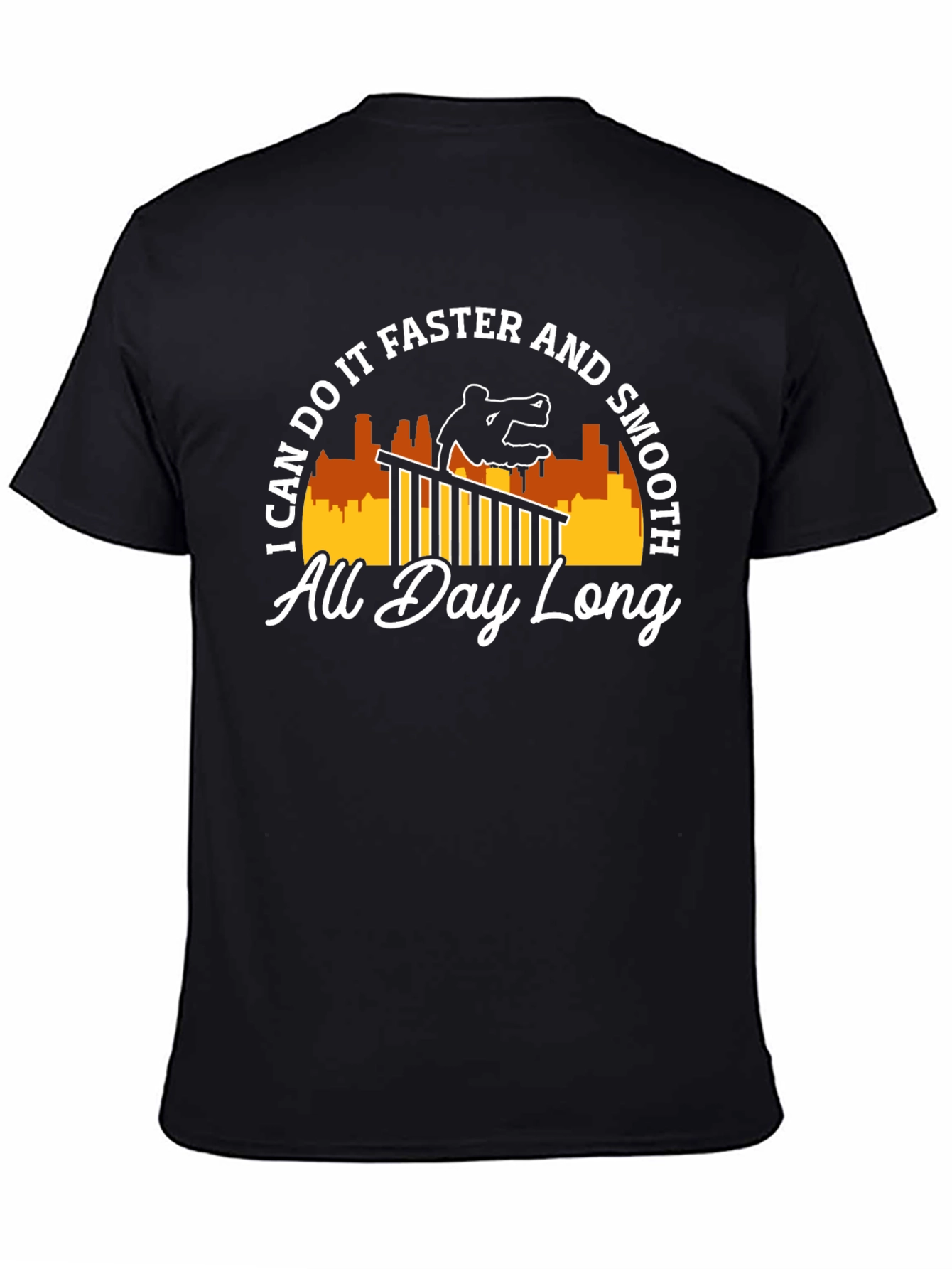Skateboarding T-Shirt - All Day Long
