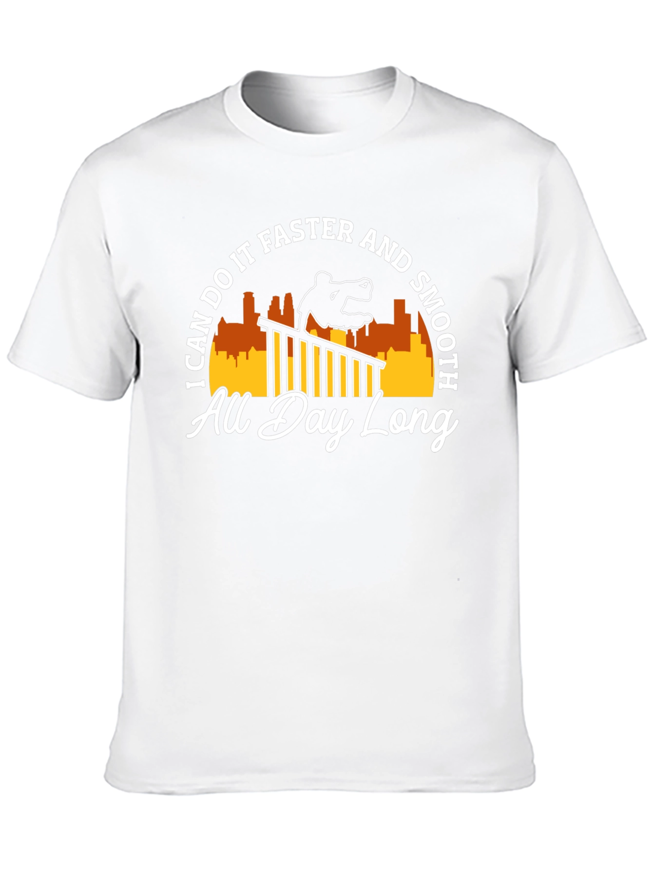 Skateboarding T-Shirt - All Day Long