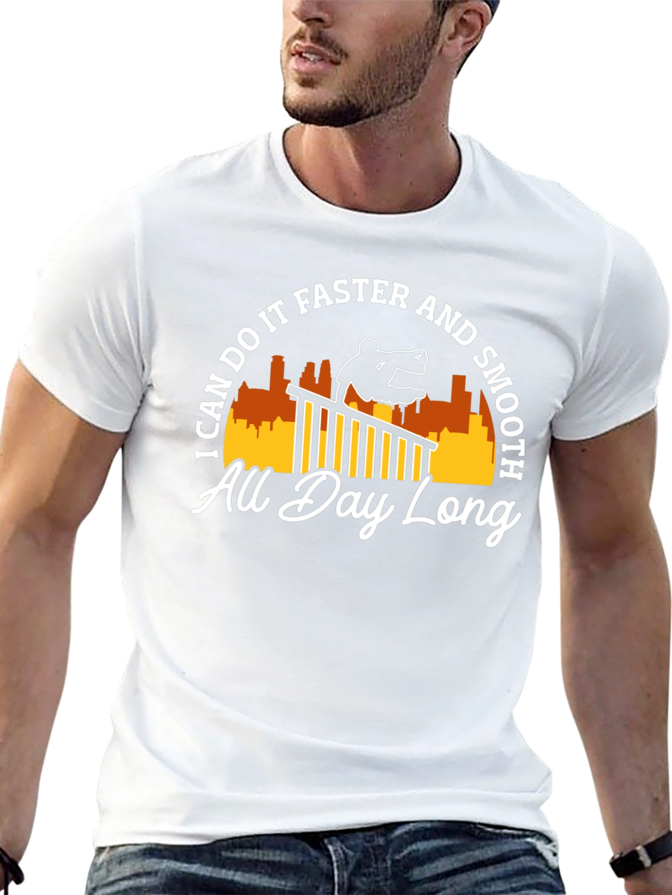 Skateboarding T-Shirt - All Day Long