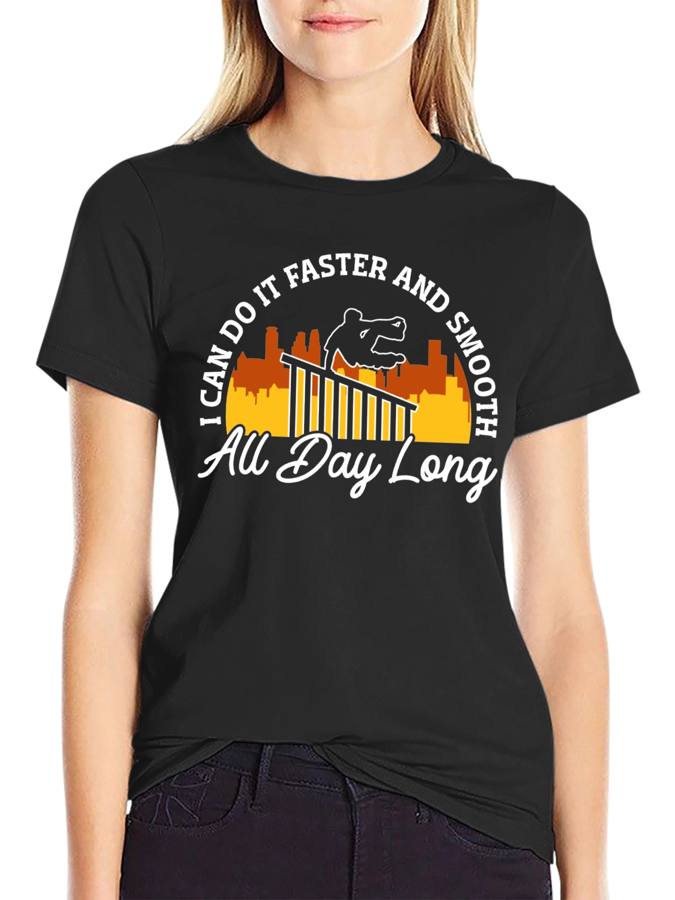 Skateboarding T-Shirt - All Day Long
