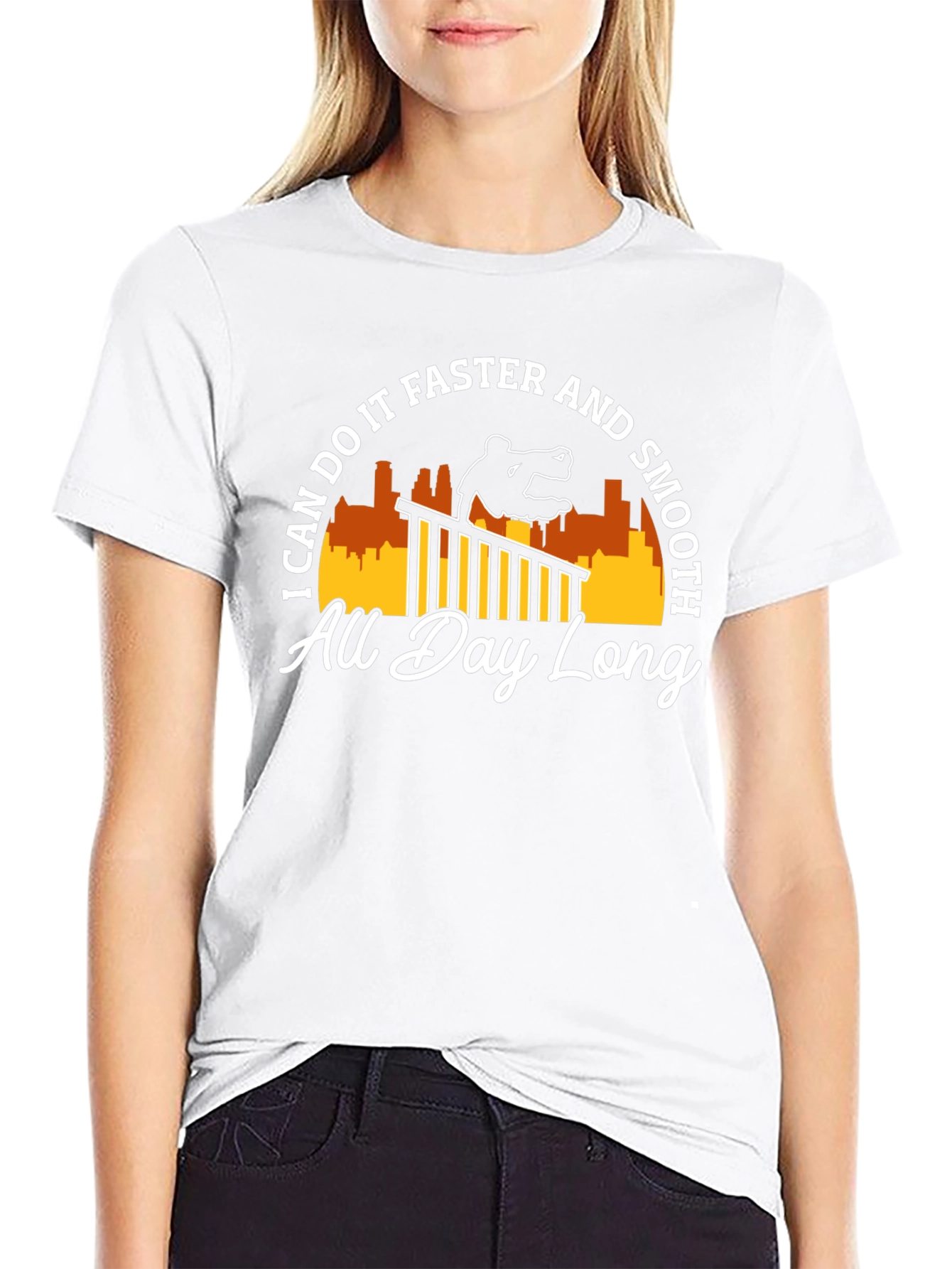 Skateboarding T-Shirt - All Day Long