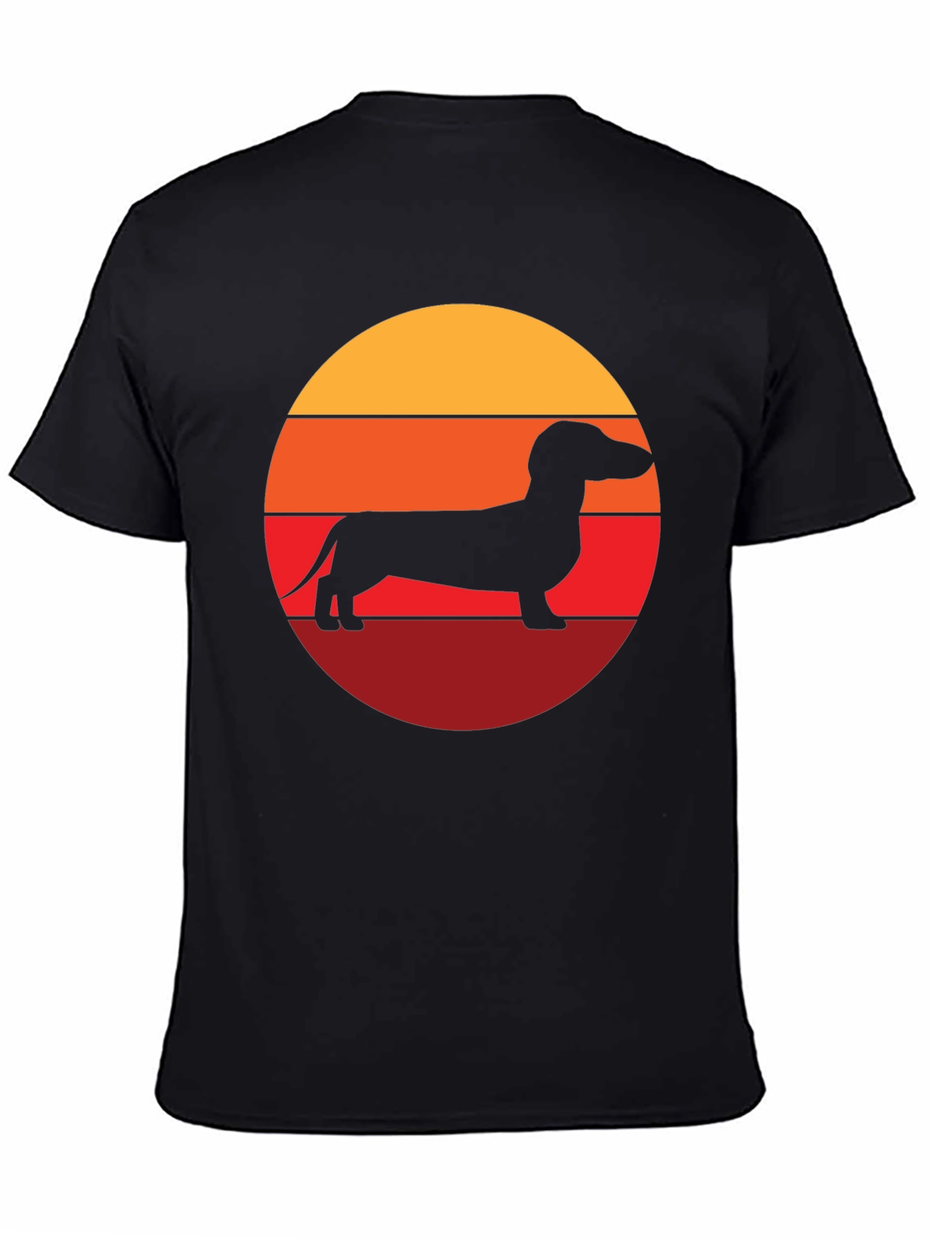 Dachshund Sunset Graphic Tee - Unisex