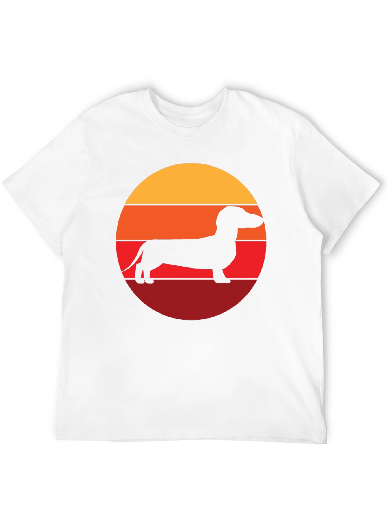 Dachshund Sunset Graphic Tee - Unisex