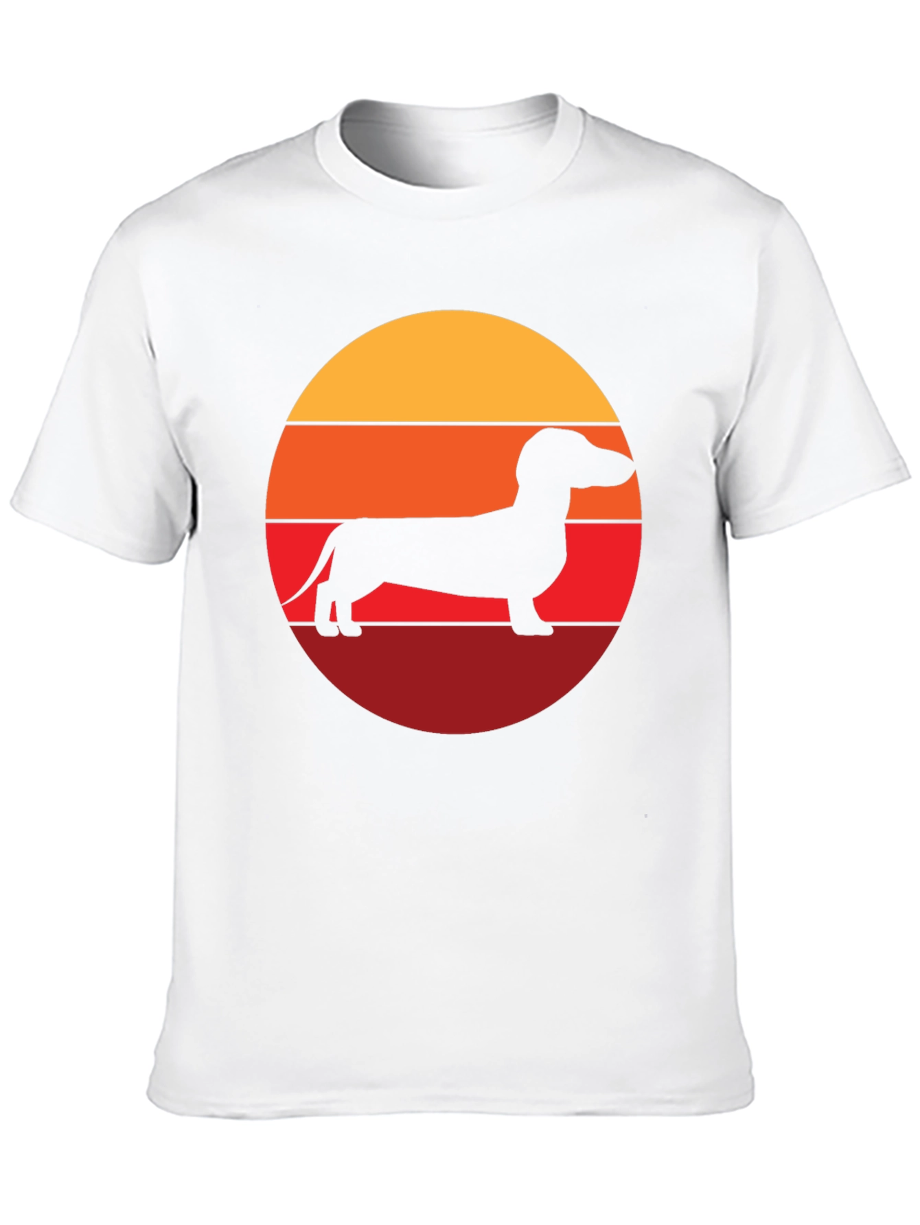 Dachshund Sunset Graphic Tee - Unisex