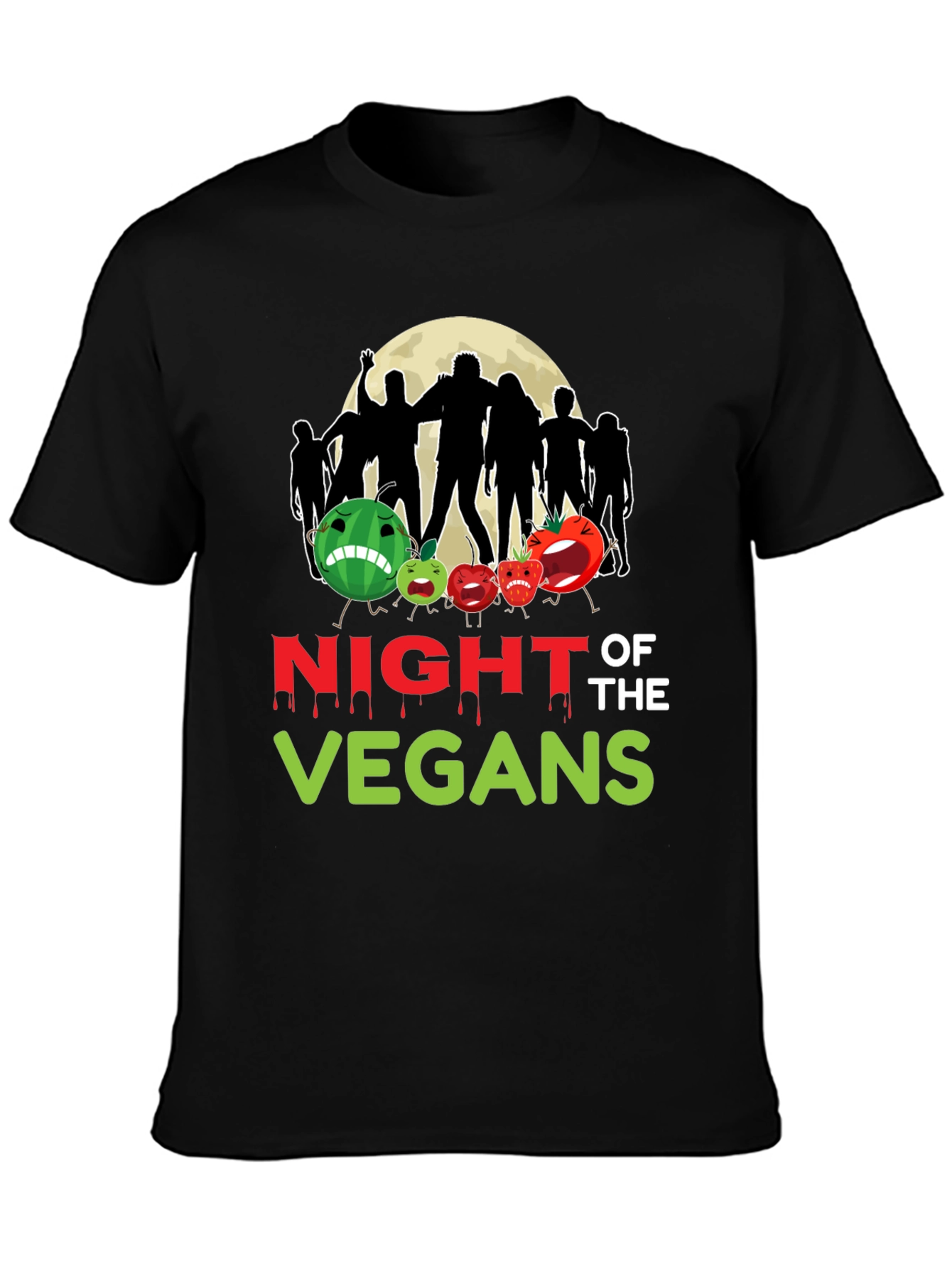 Night of the Vegans Graphic T-Shirt