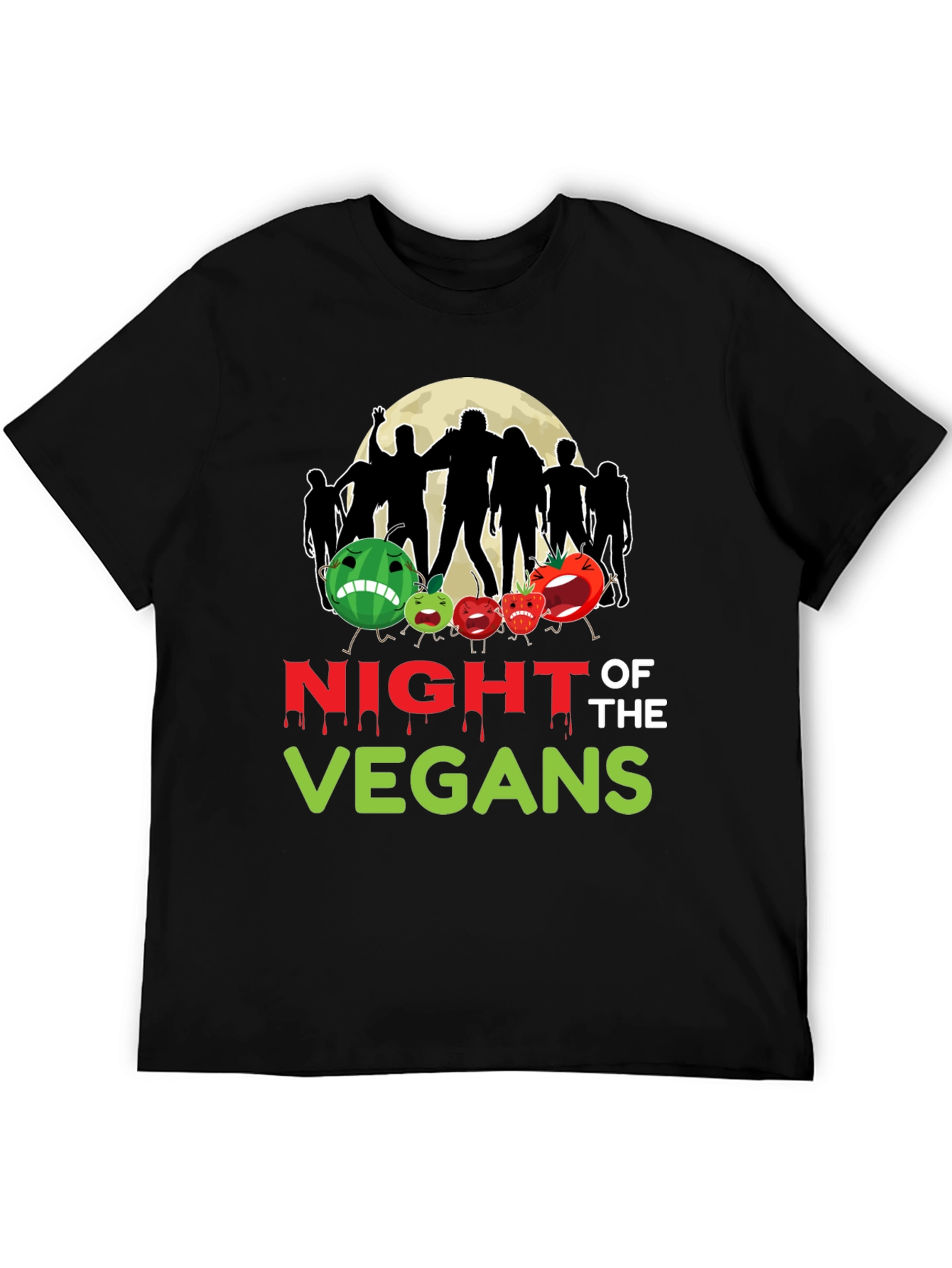 Night of the Vegans Graphic T-Shirt