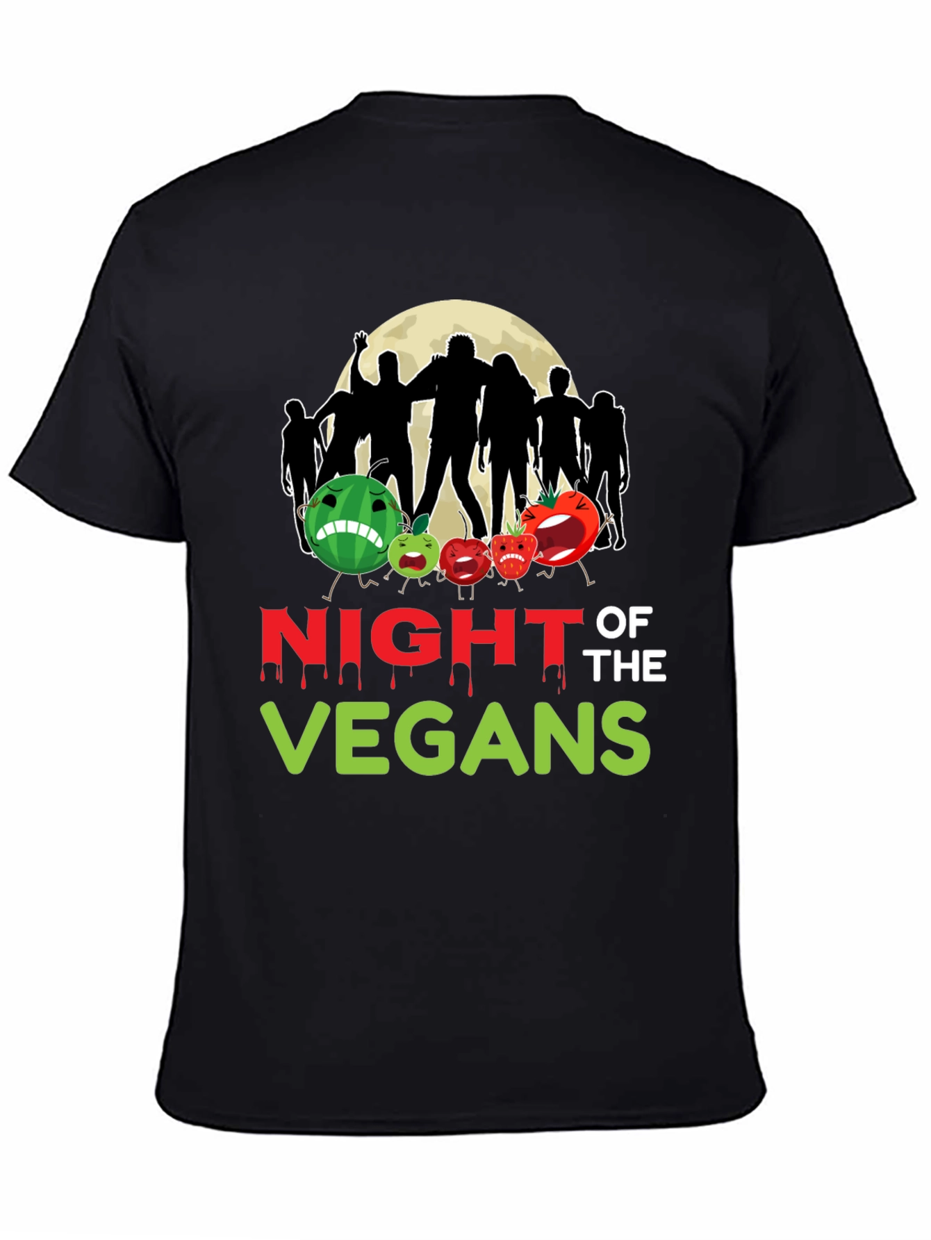 Night of the Vegans Graphic T-Shirt
