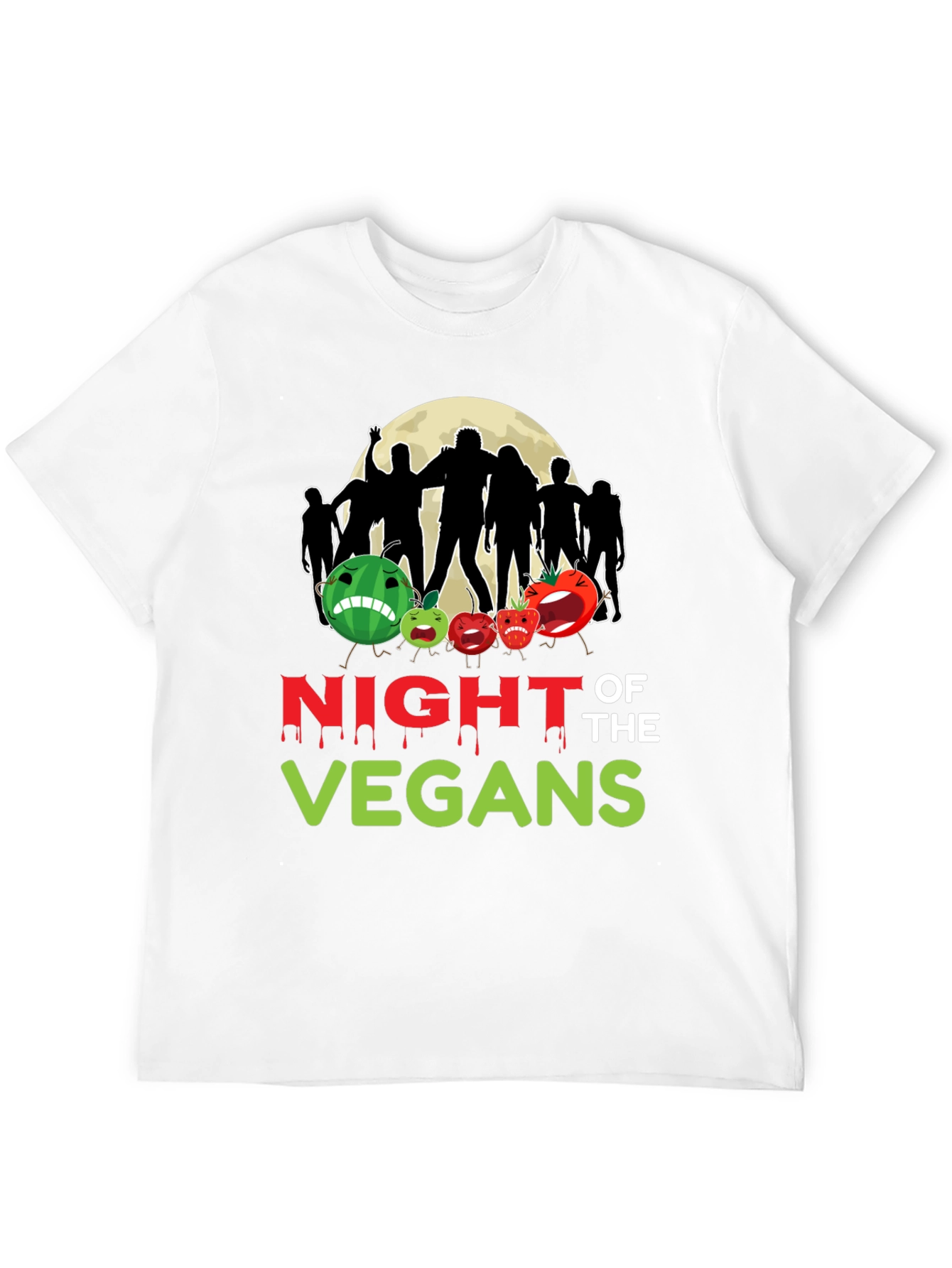 Night of the Vegans Graphic T-Shirt
