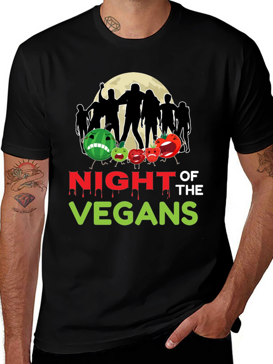 Night of the Vegans Graphic T-Shirt