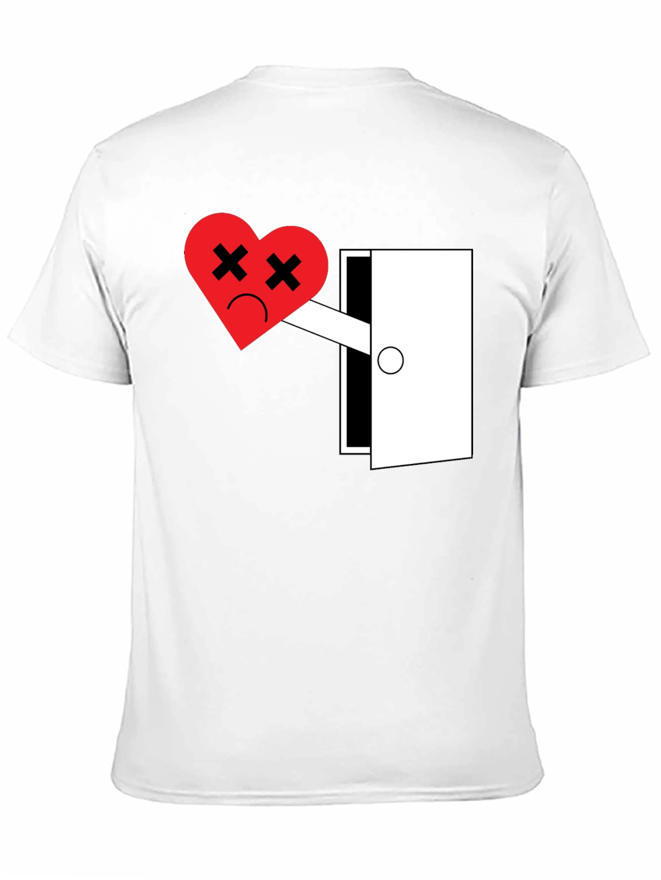 Heartbreak Tee - Funny Graphic T-Shirt for Men