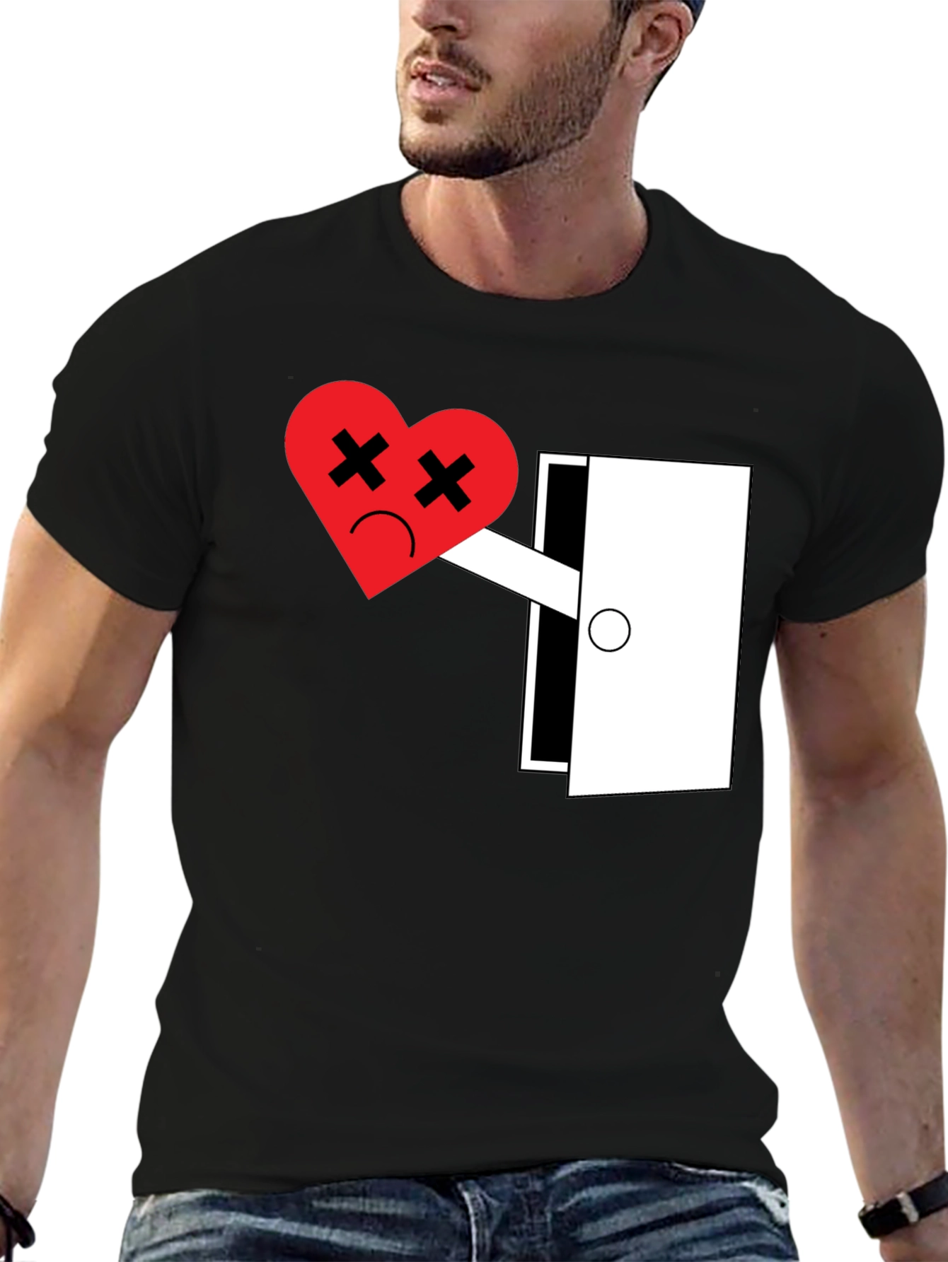 Heartbreak Tee - Funny Graphic T-Shirt for Men