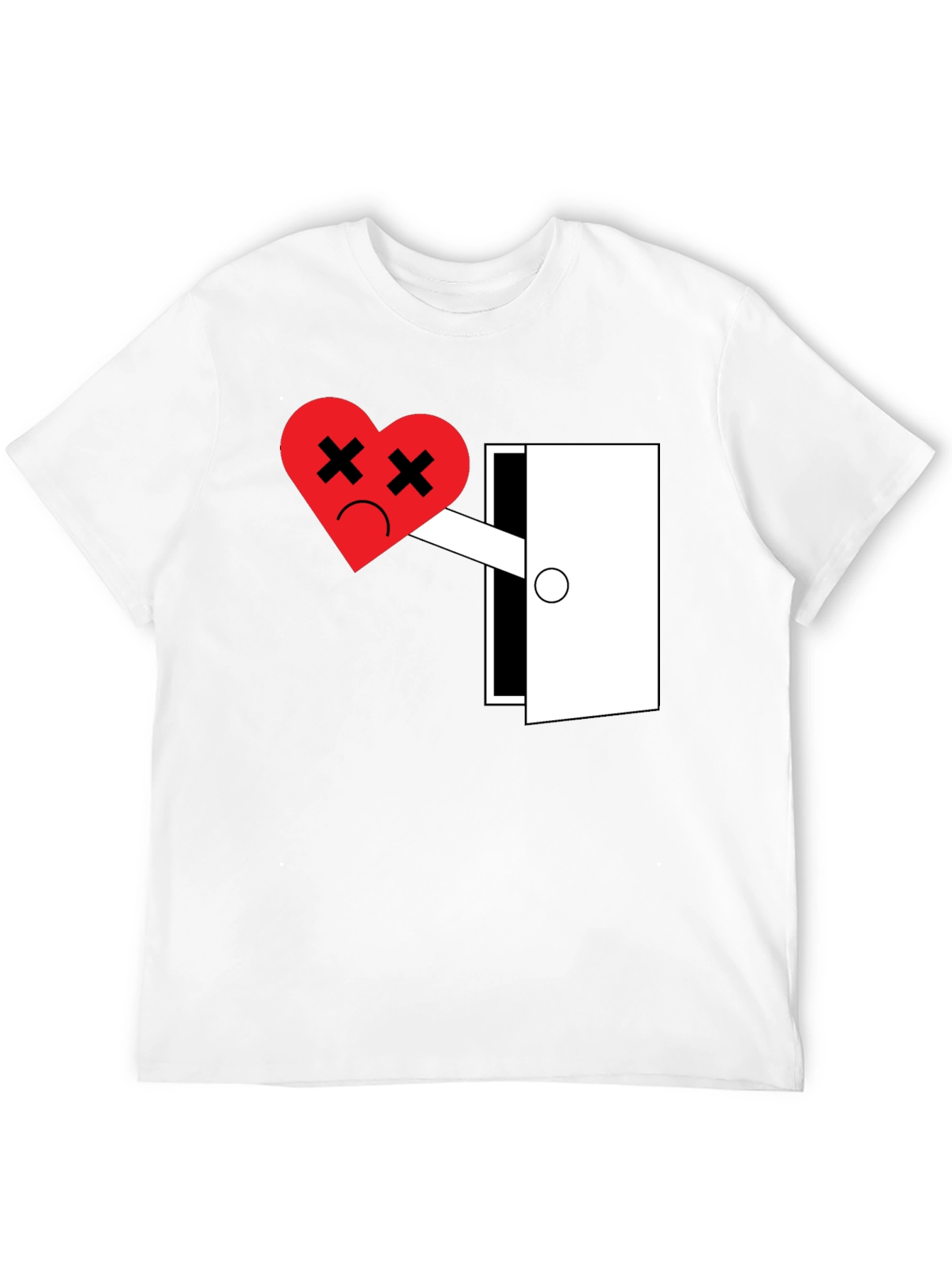 Heartbreak Tee - Funny Graphic T-Shirt for Men