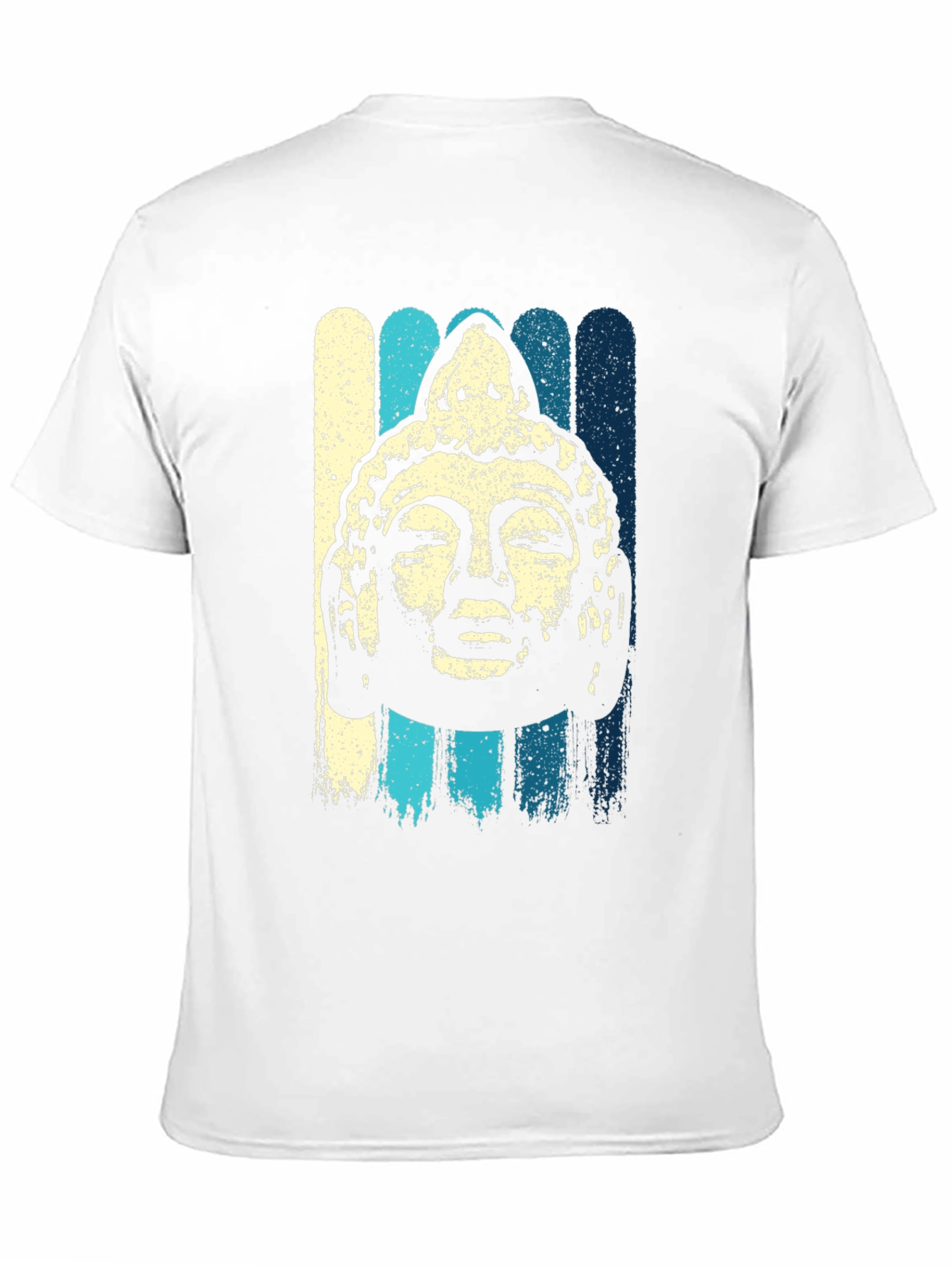 Buddha Head Graphic T-Shirt - Relaxed Fit