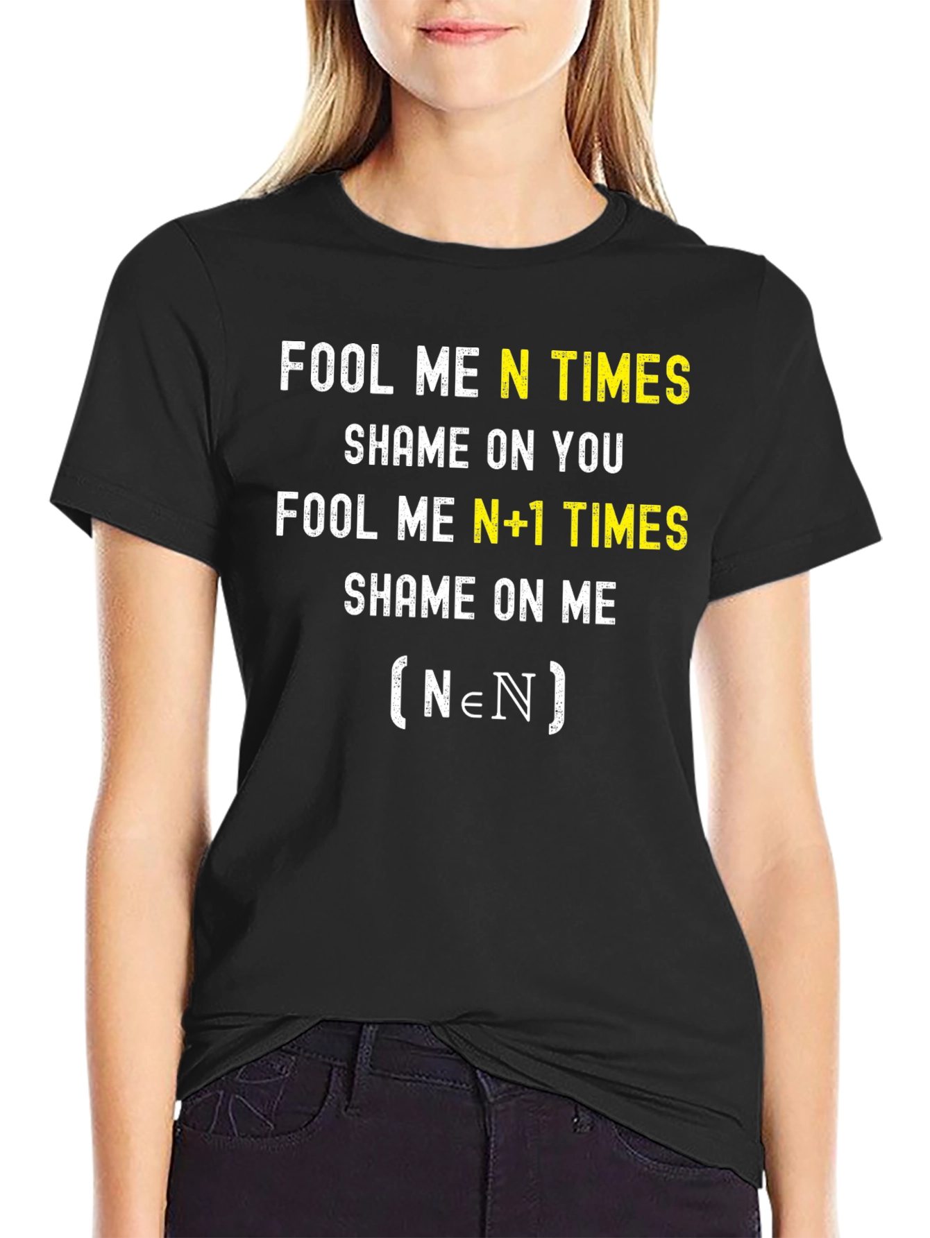 Fool Me N Times Math Geek T-Shirt