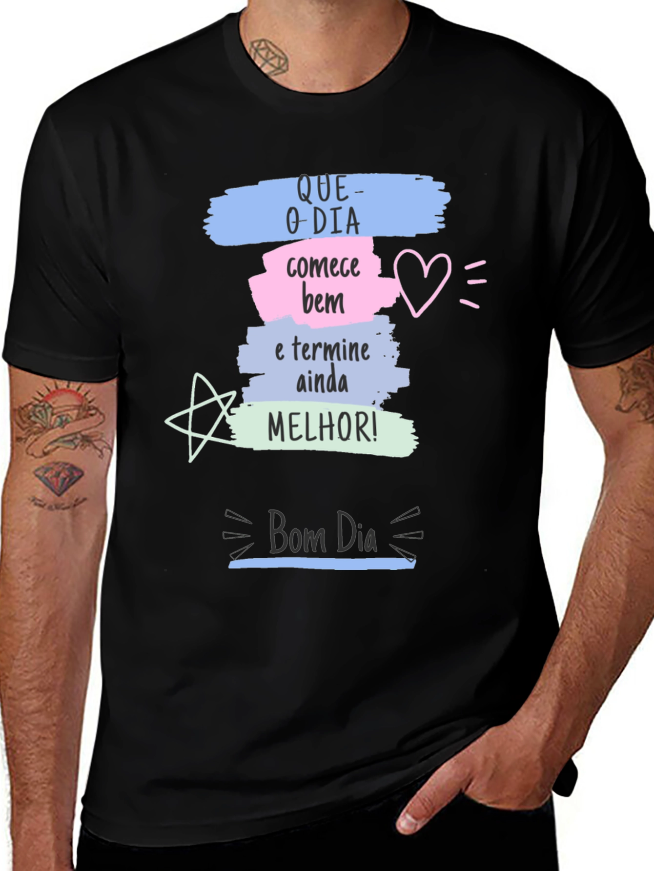Motivational Bom Dia Graphic Tee