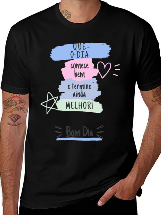 Motivational Bom Dia Graphic Tee