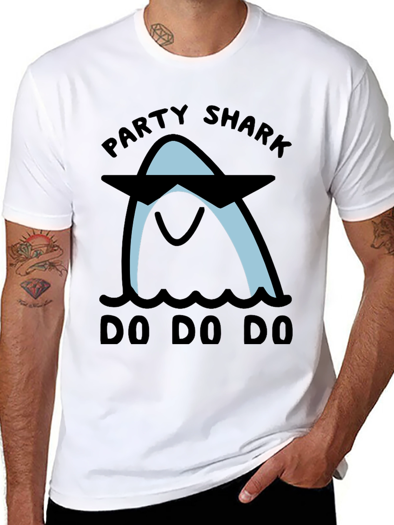 Party Shark Graphic Tee - Do Do Do