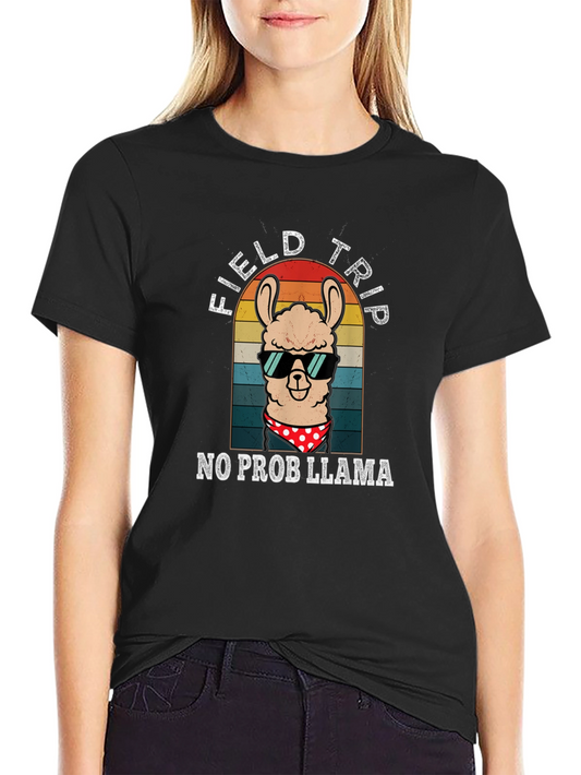 Field Trip No Prob Llama T-Shirt