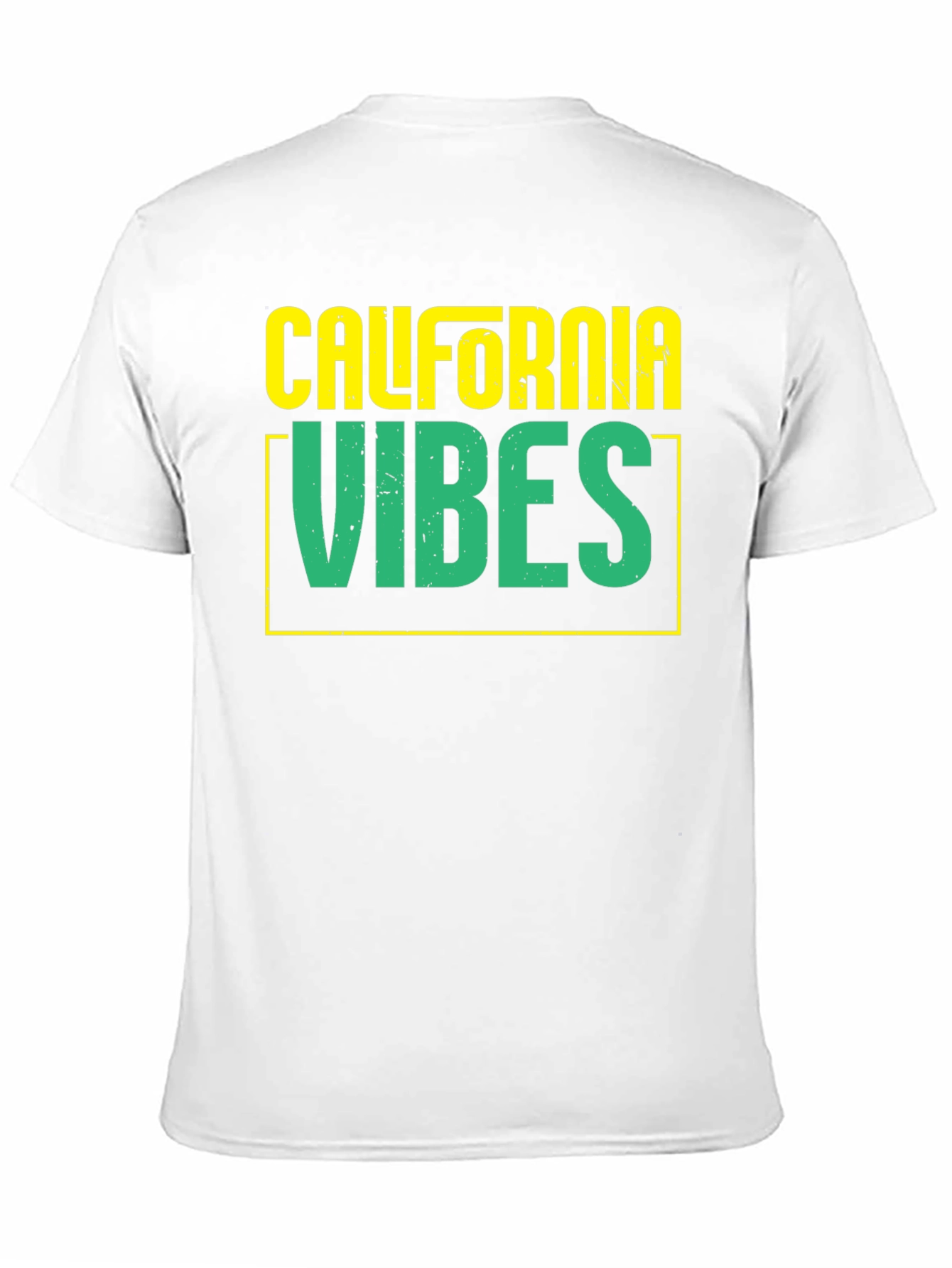 California Vibes Graphic Tee - Black Casual T-Shirt