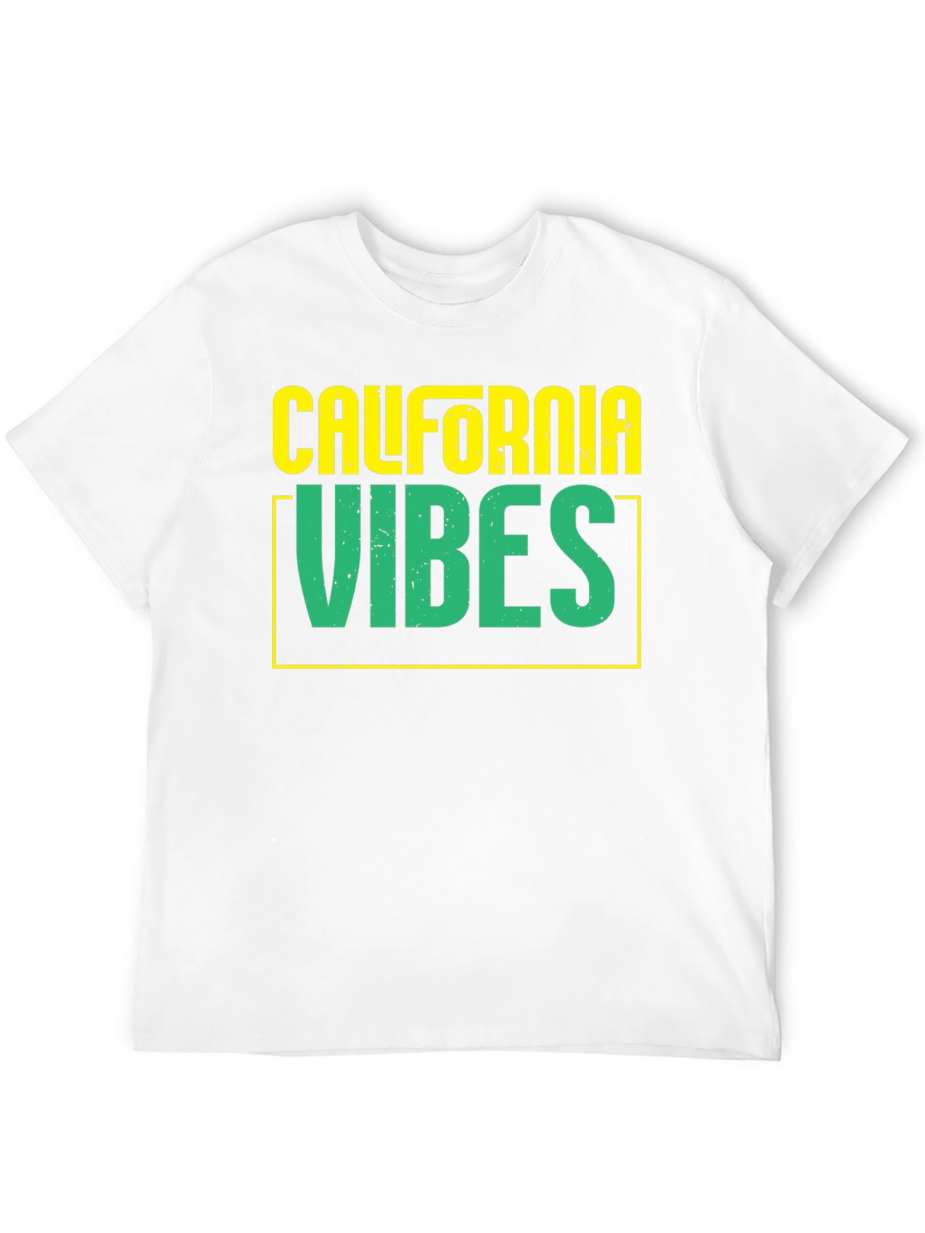 California Vibes Graphic Tee - Black Casual T-Shirt
