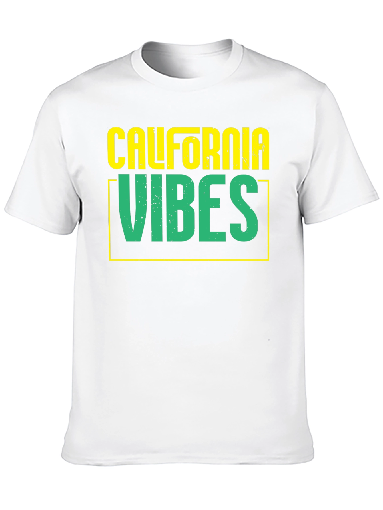 California Vibes Graphic Tee - Black Casual T-Shirt