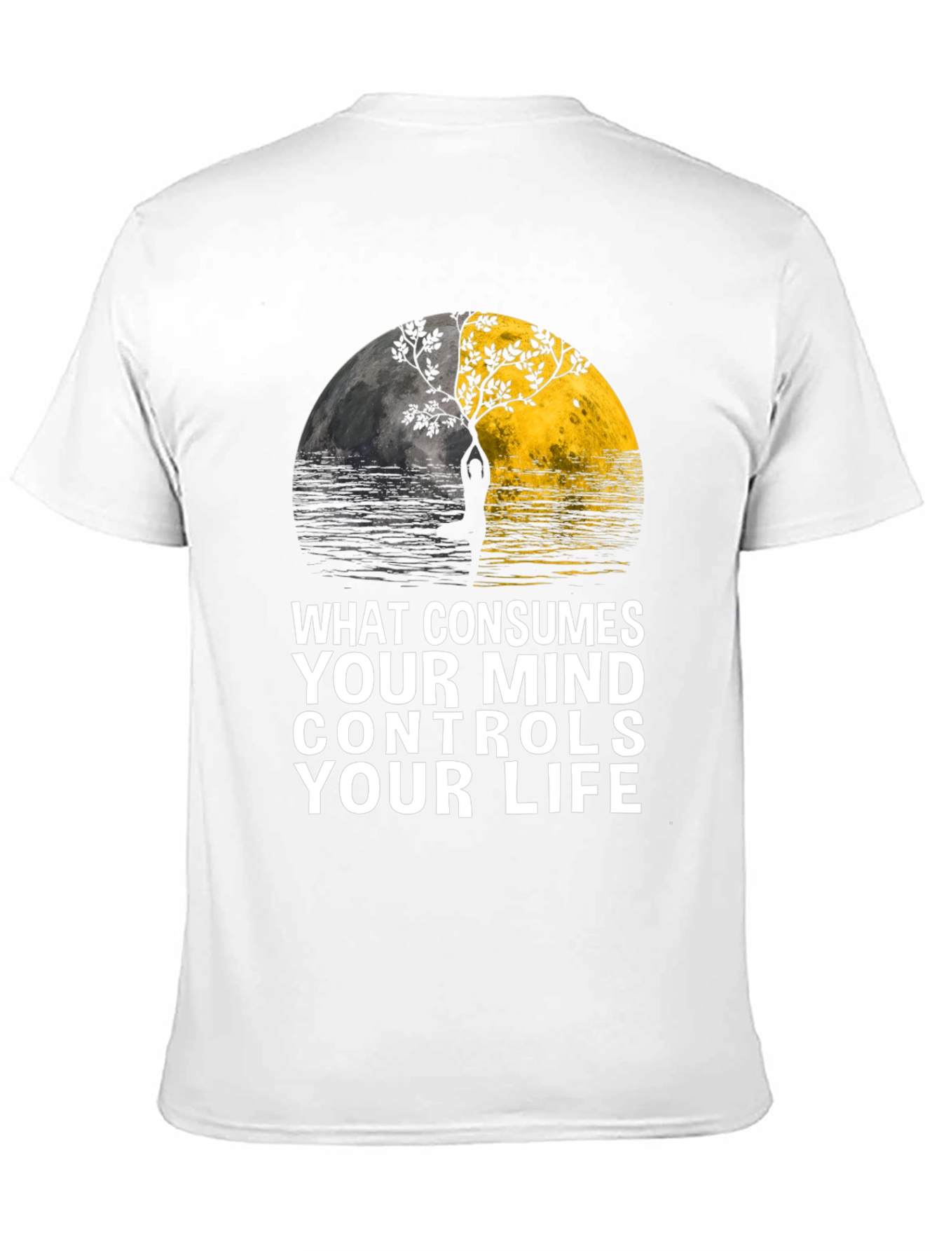 Mindful Living T-Shirt: What Consumes Your Mind