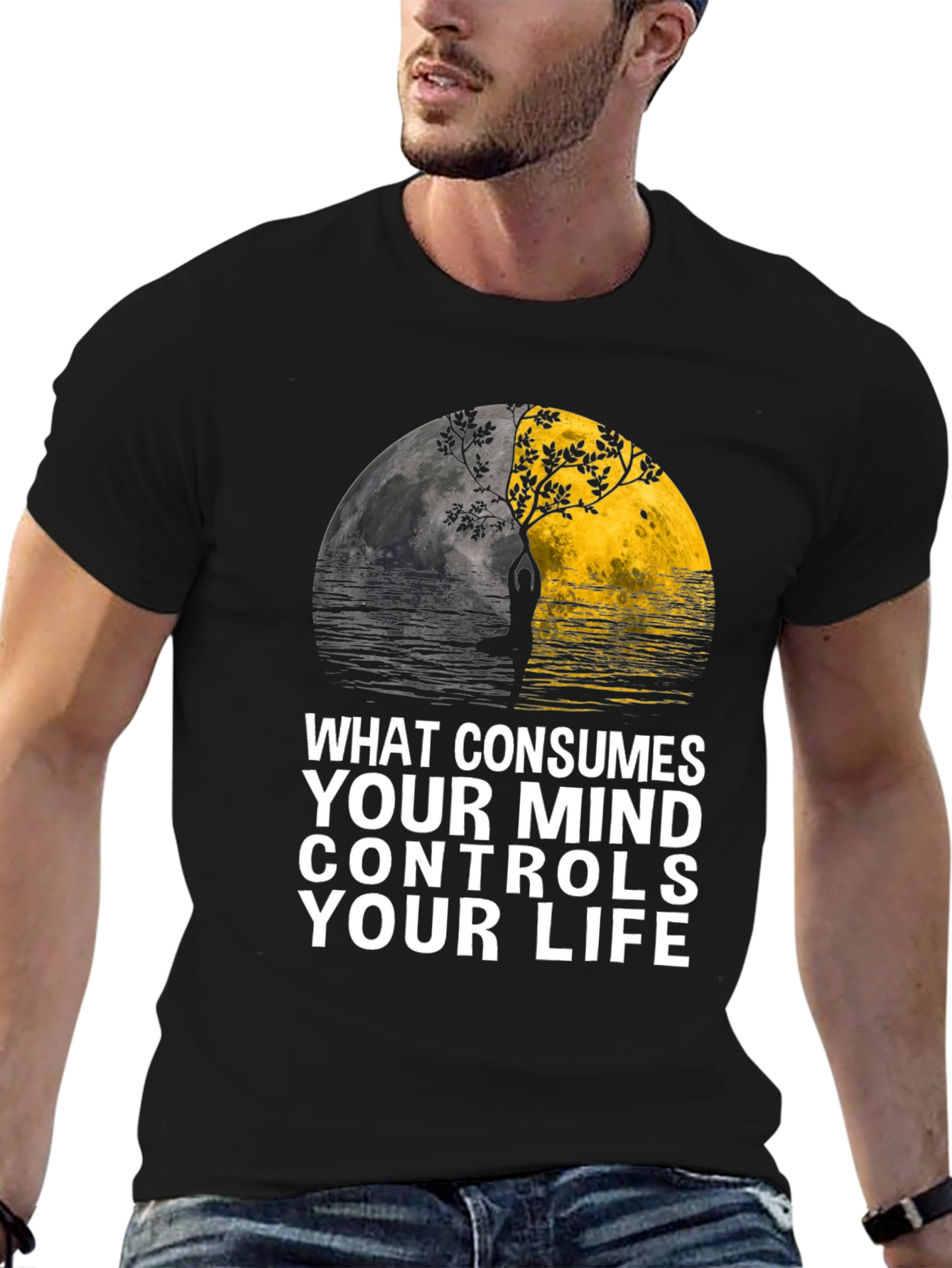 Mindful Living T-Shirt: What Consumes Your Mind