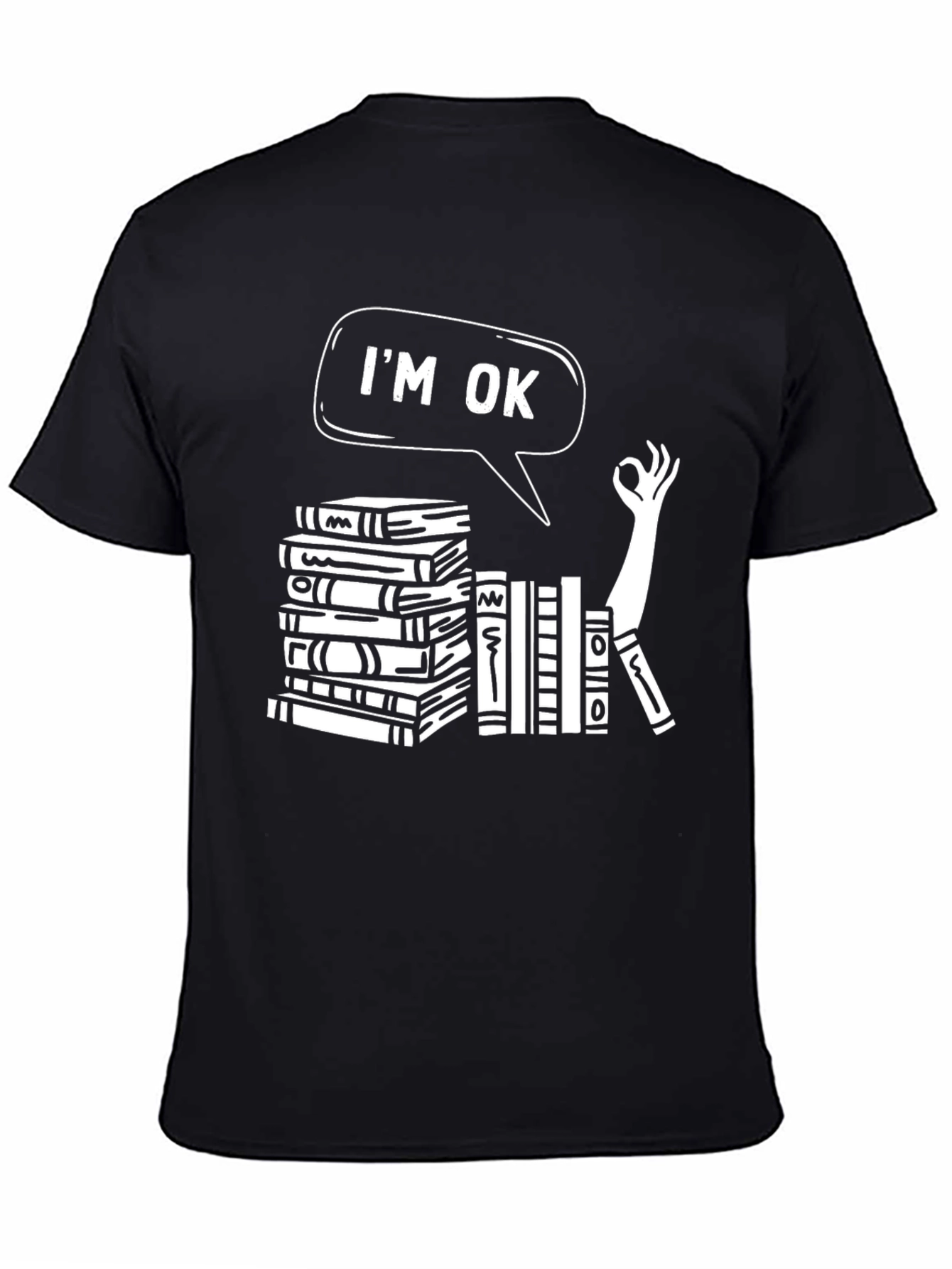 Im Ok T-Shirt - Book Lover Design