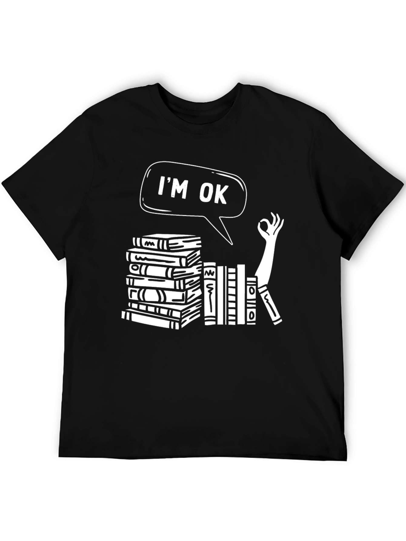Im Ok T-Shirt - Book Lover Design