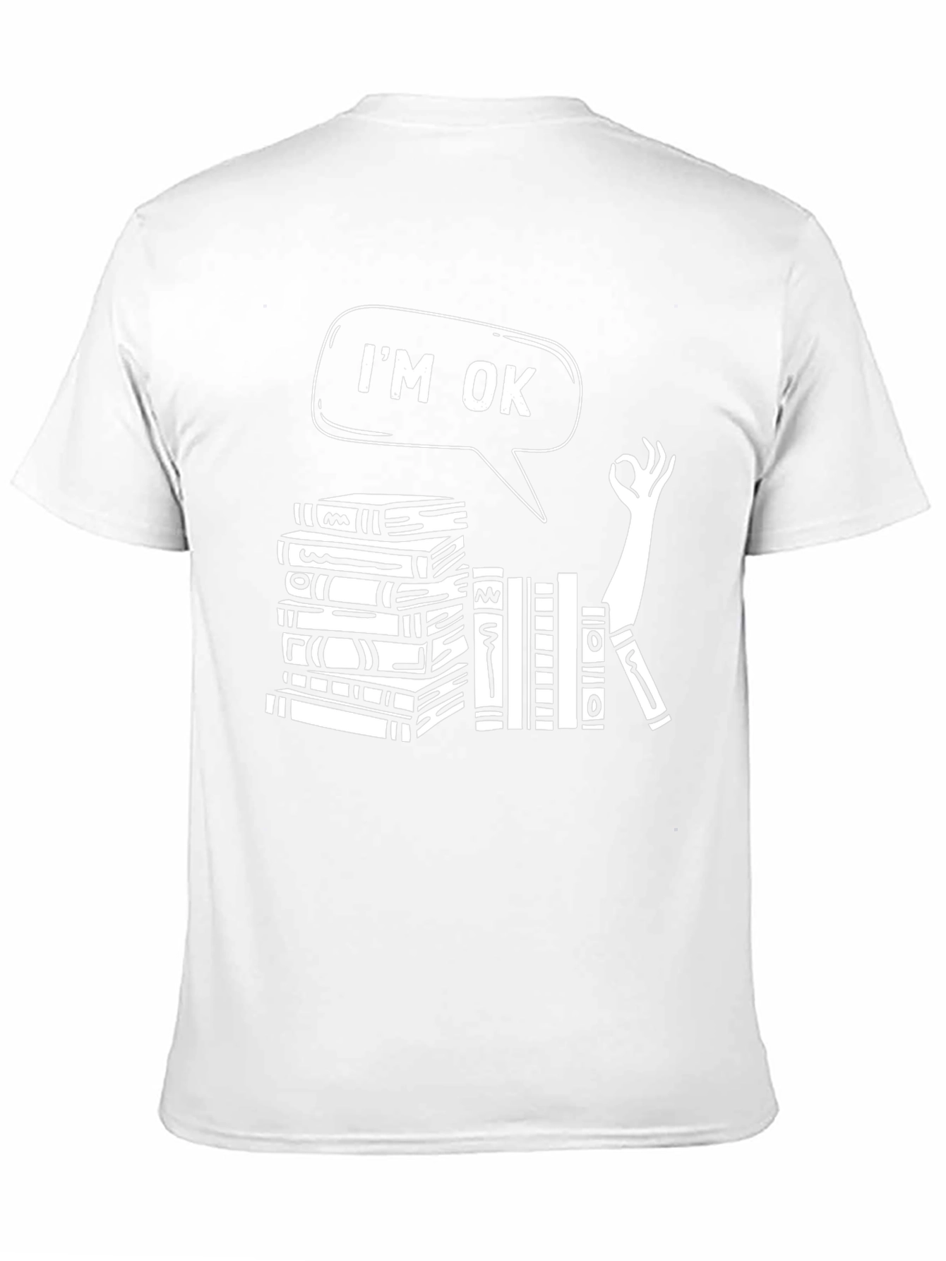 Im Ok T-Shirt - Book Lover Design