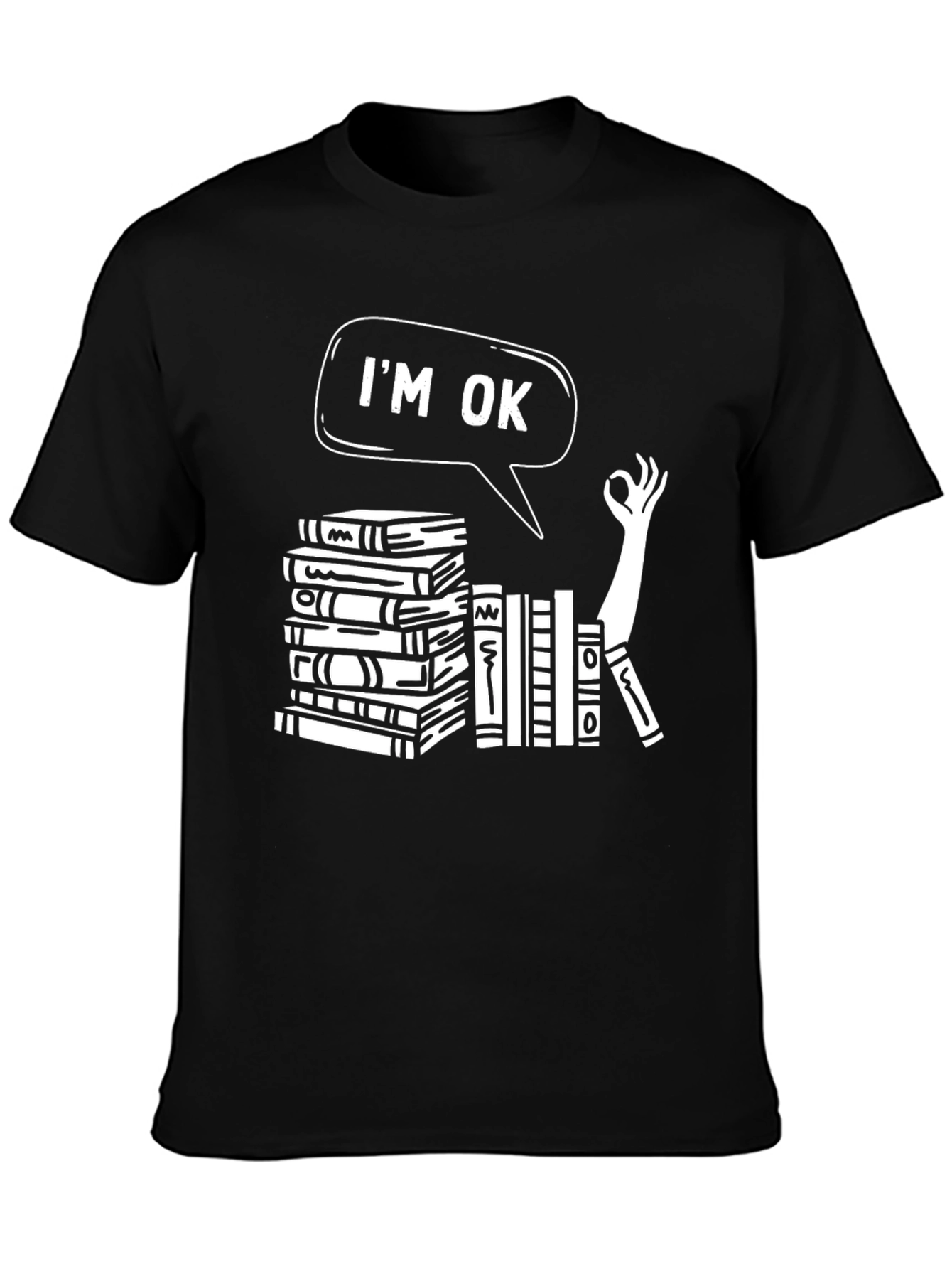 Im Ok T-Shirt - Book Lover Design