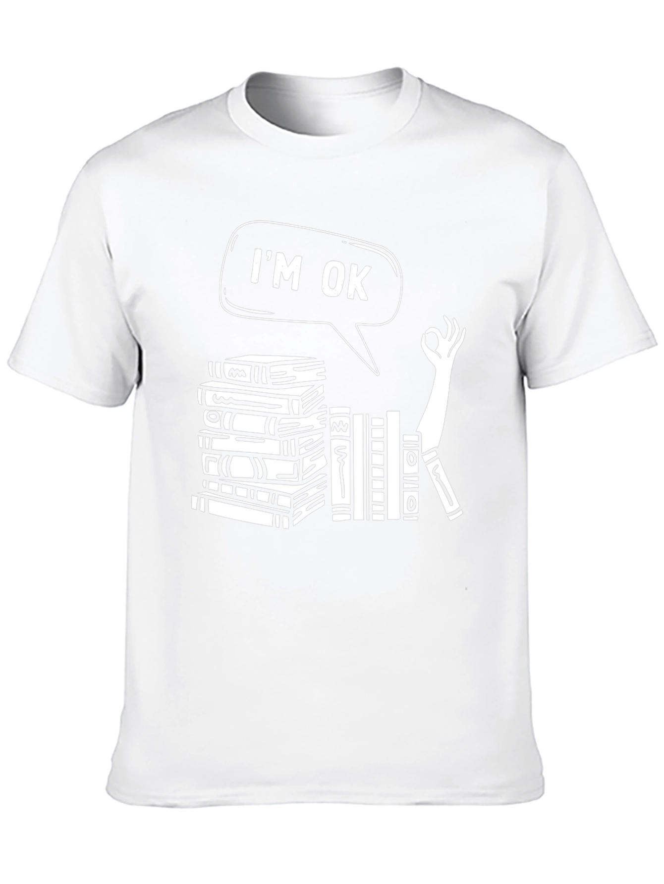 Im Ok T-Shirt - Book Lover Design