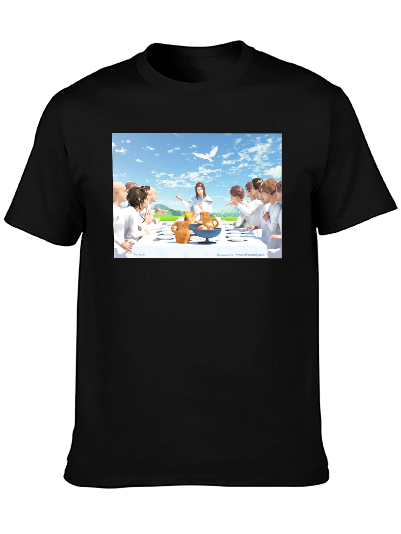 Pentecost T-Shirt - Classic Black Tee
