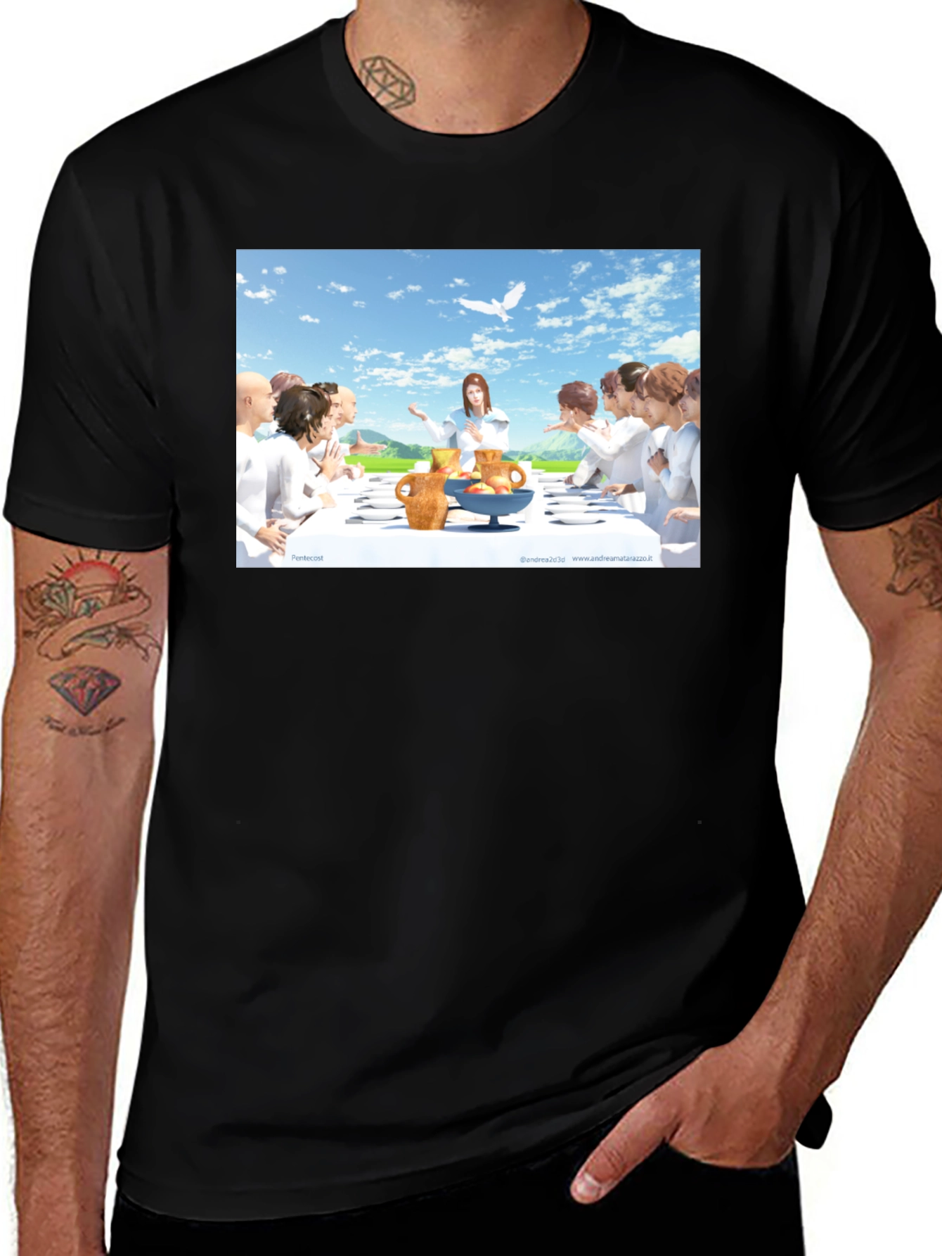 Pentecost T-Shirt - Classic Black Tee